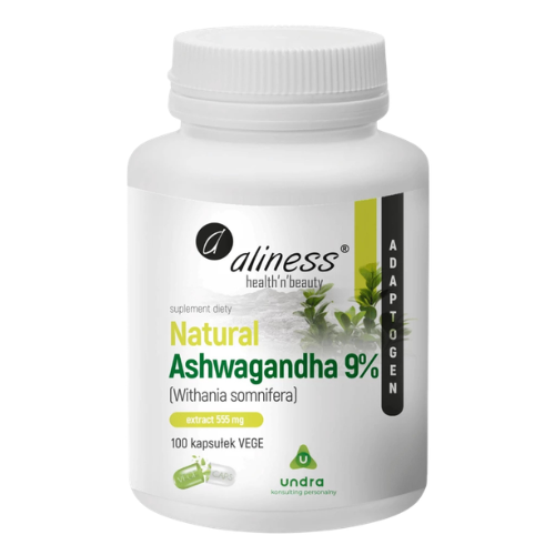 ALINESS - Ashwagandha 555mg - 100vcaps. x2