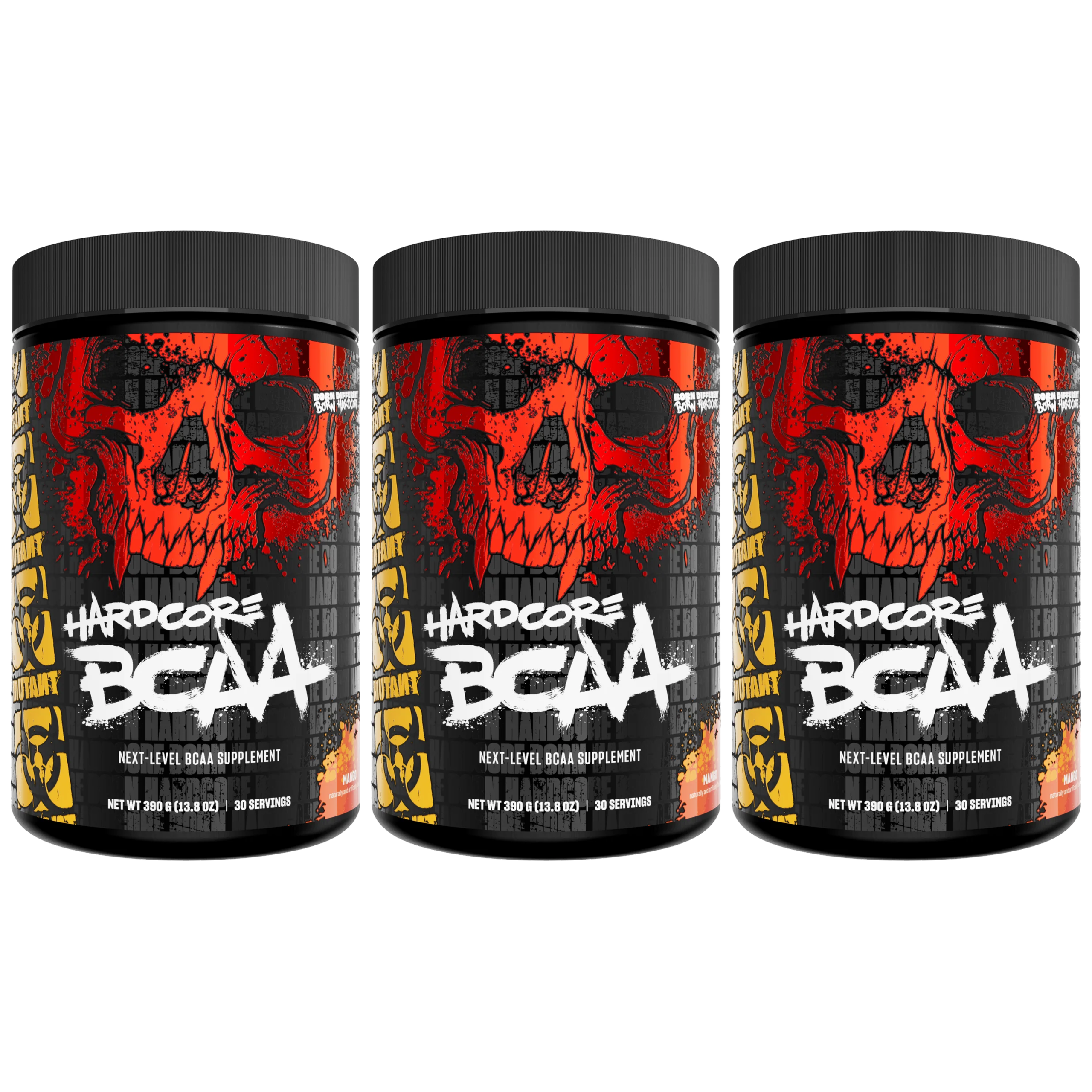 MUTANT - Hardcore BCAA - 3x 390g - Mango