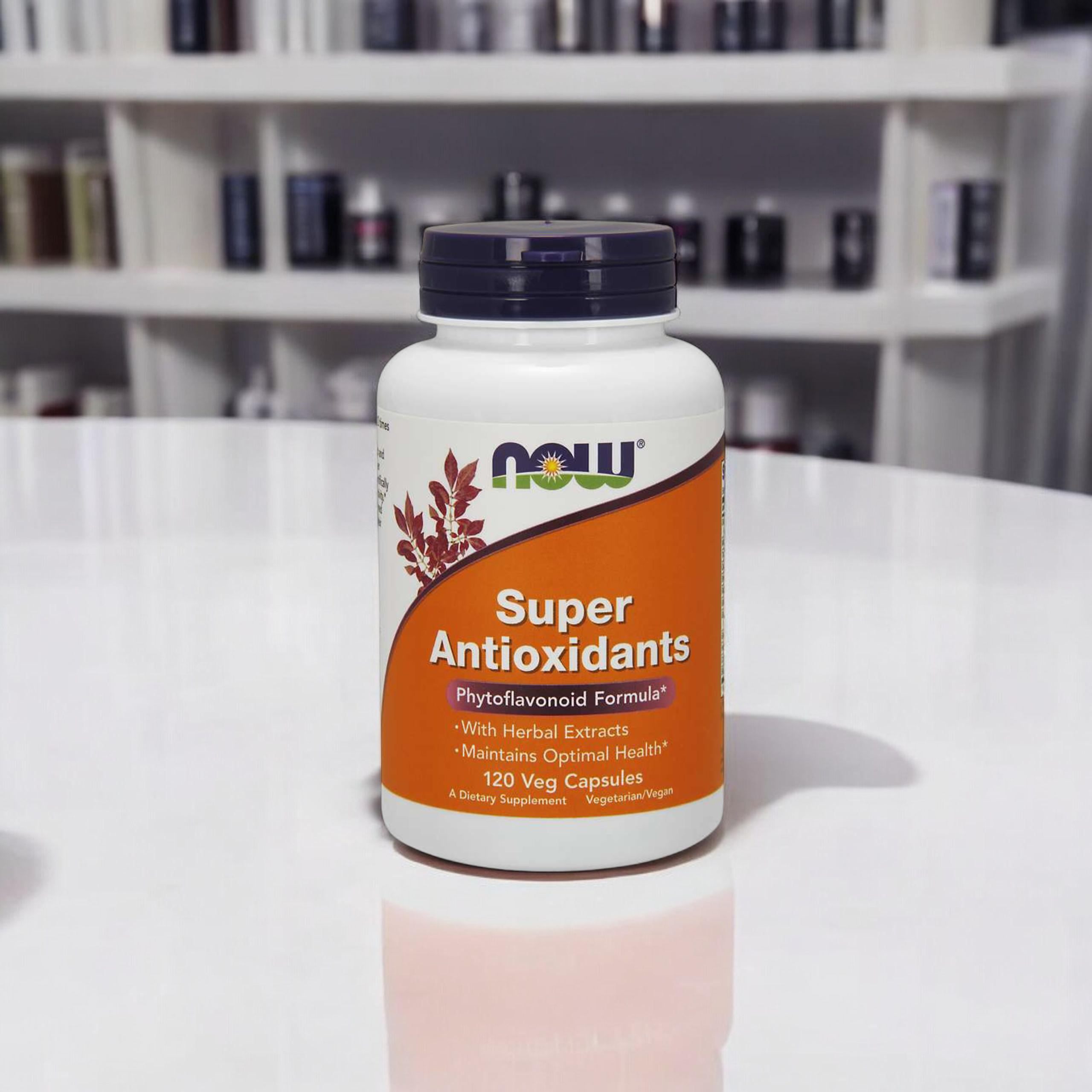NOW Super Antioxidants - 3x 120veg caps.