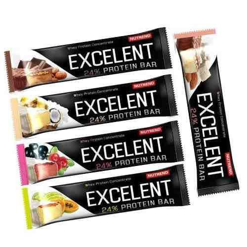 NUTREND Excelent Protein Bar - 3x 85g - Baton Białkowy