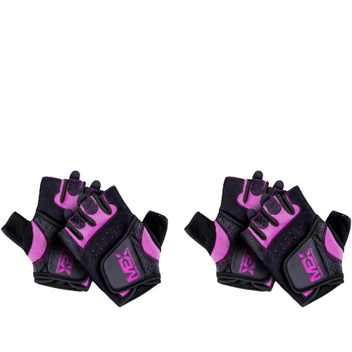 MEX W‑FIT Rękawice Damskie – Purple — zestaw 2x