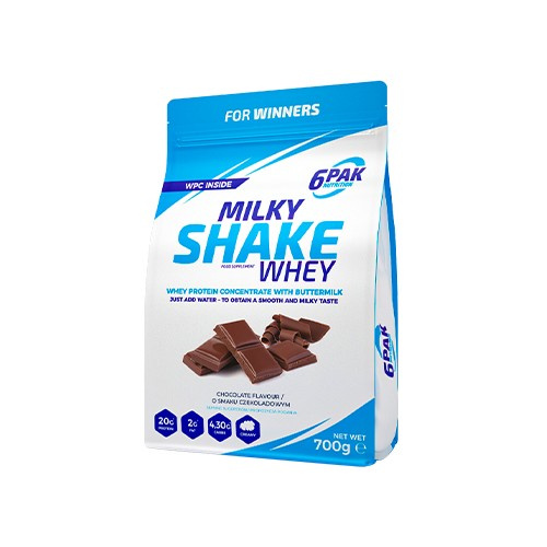 6PAK Milky Shake Whey - 700g