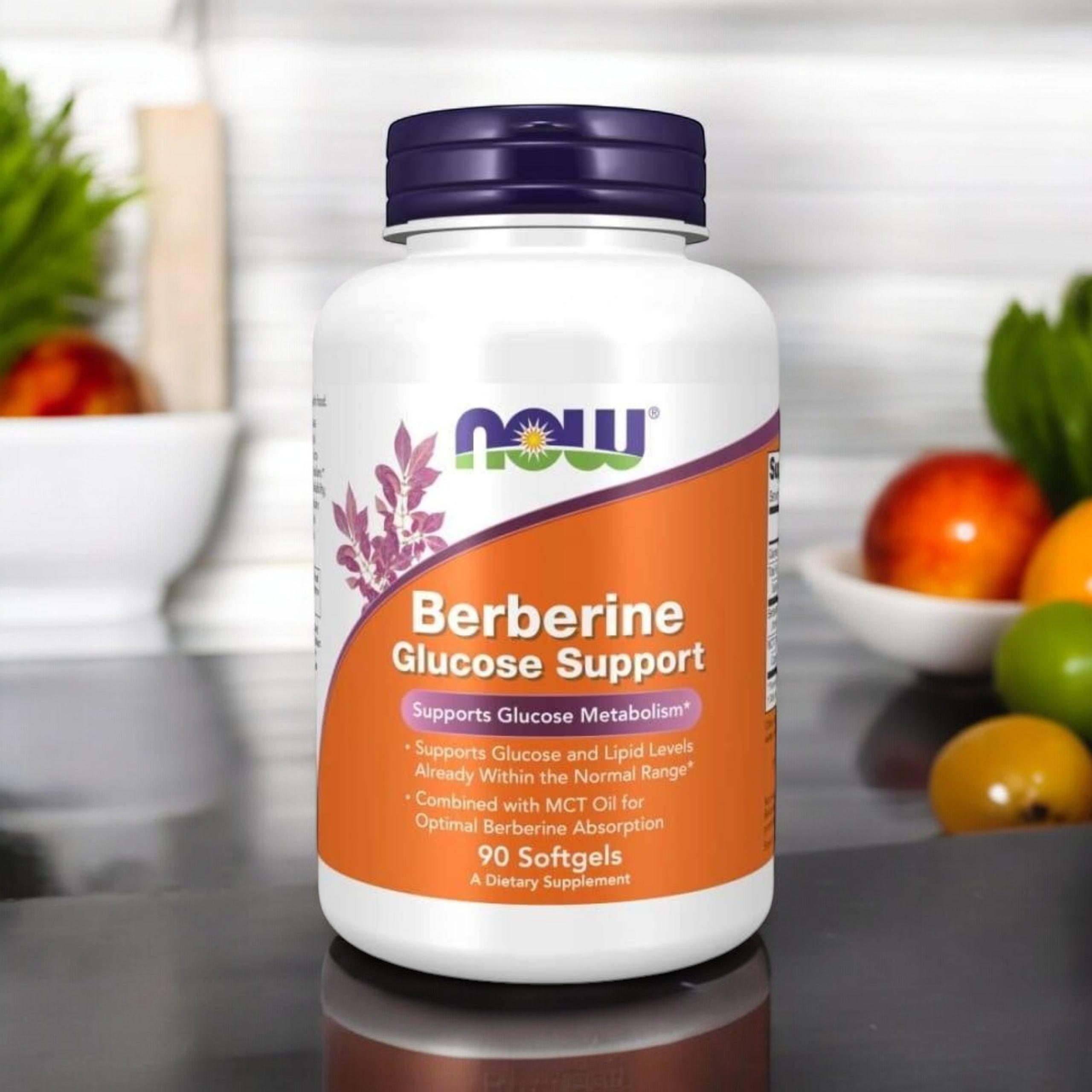 NOW - Berberine Glucose Support - 2x 90softgels