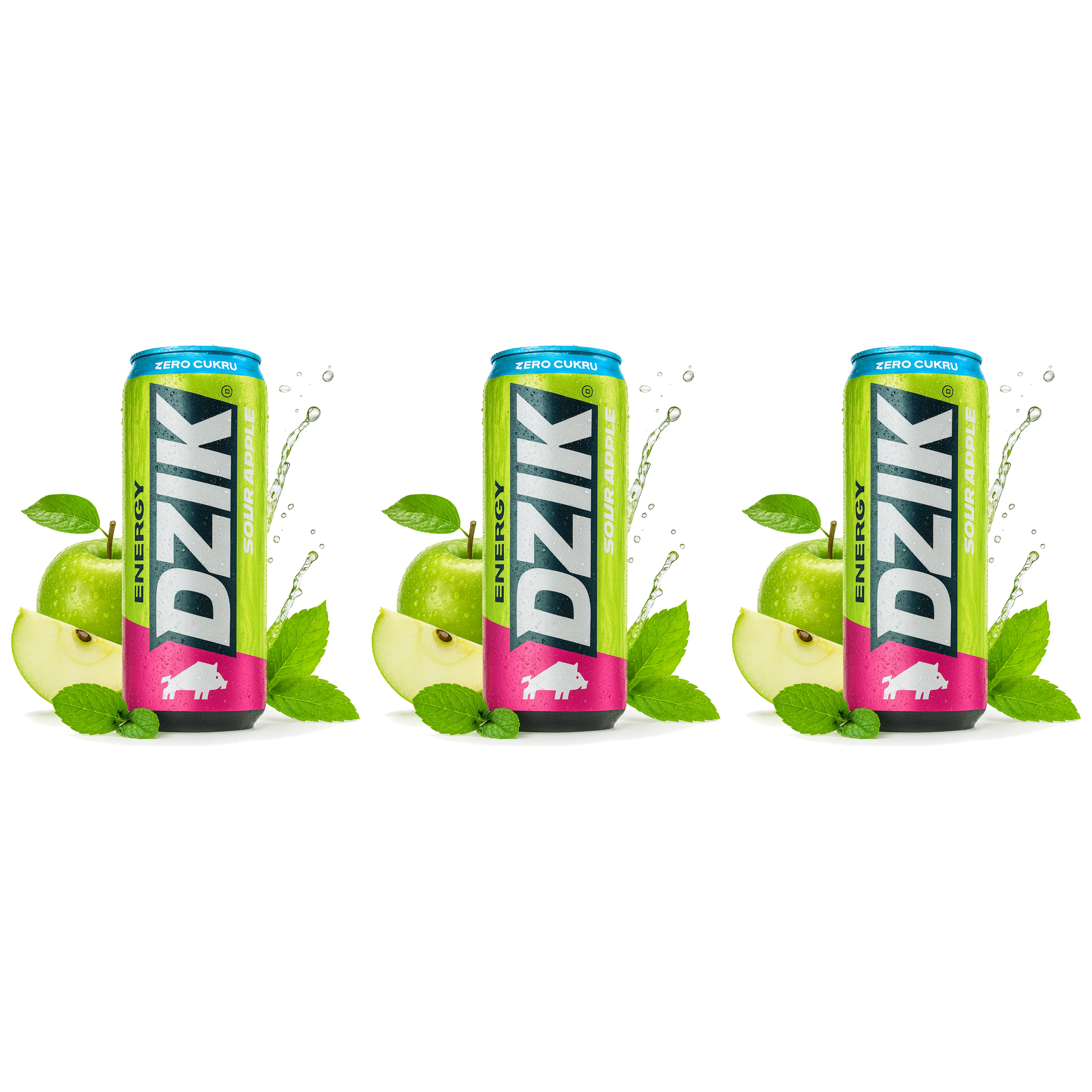 DZIK Dzik Energy 3x 500ml