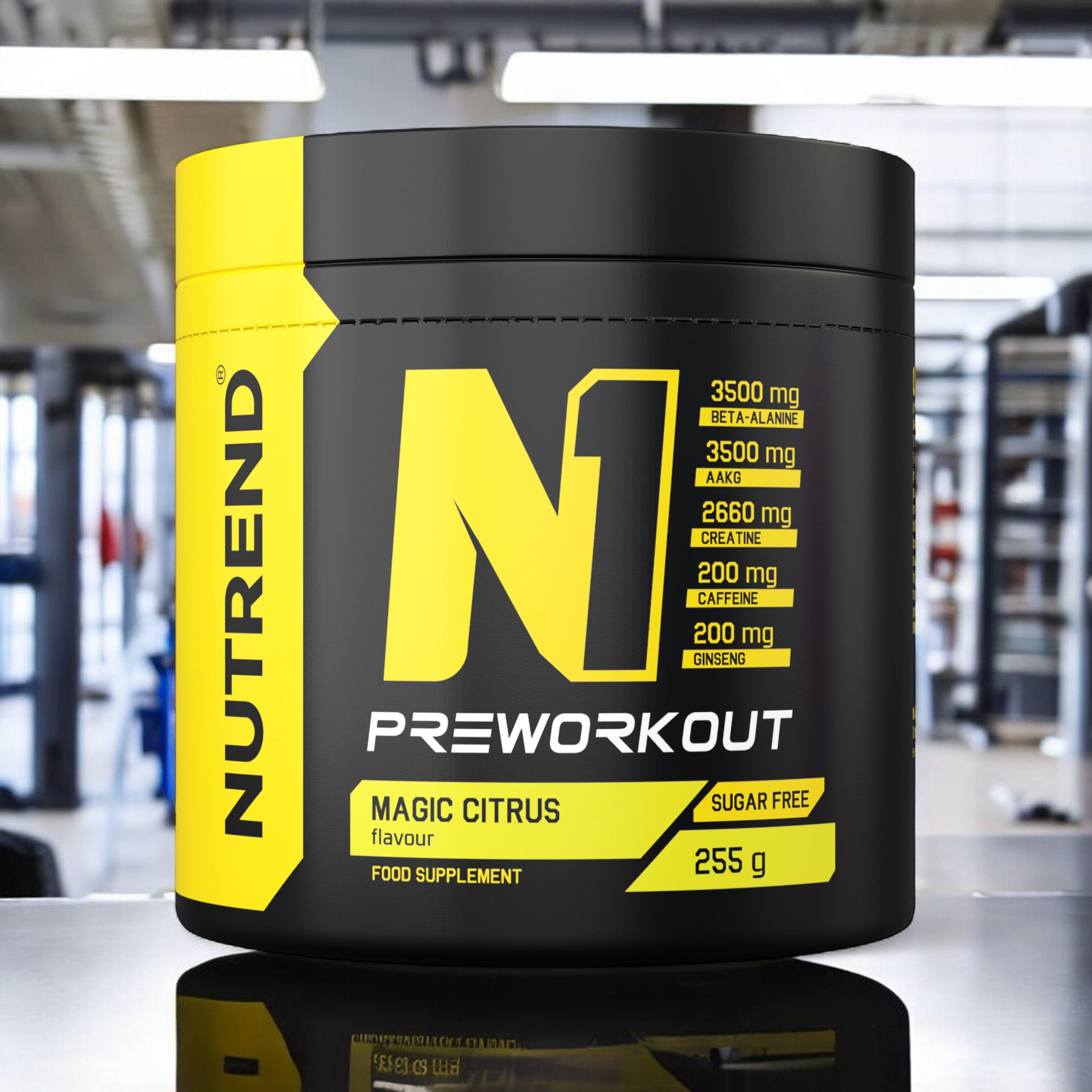 NUTREND N1 Pre Workout - 3x 255g