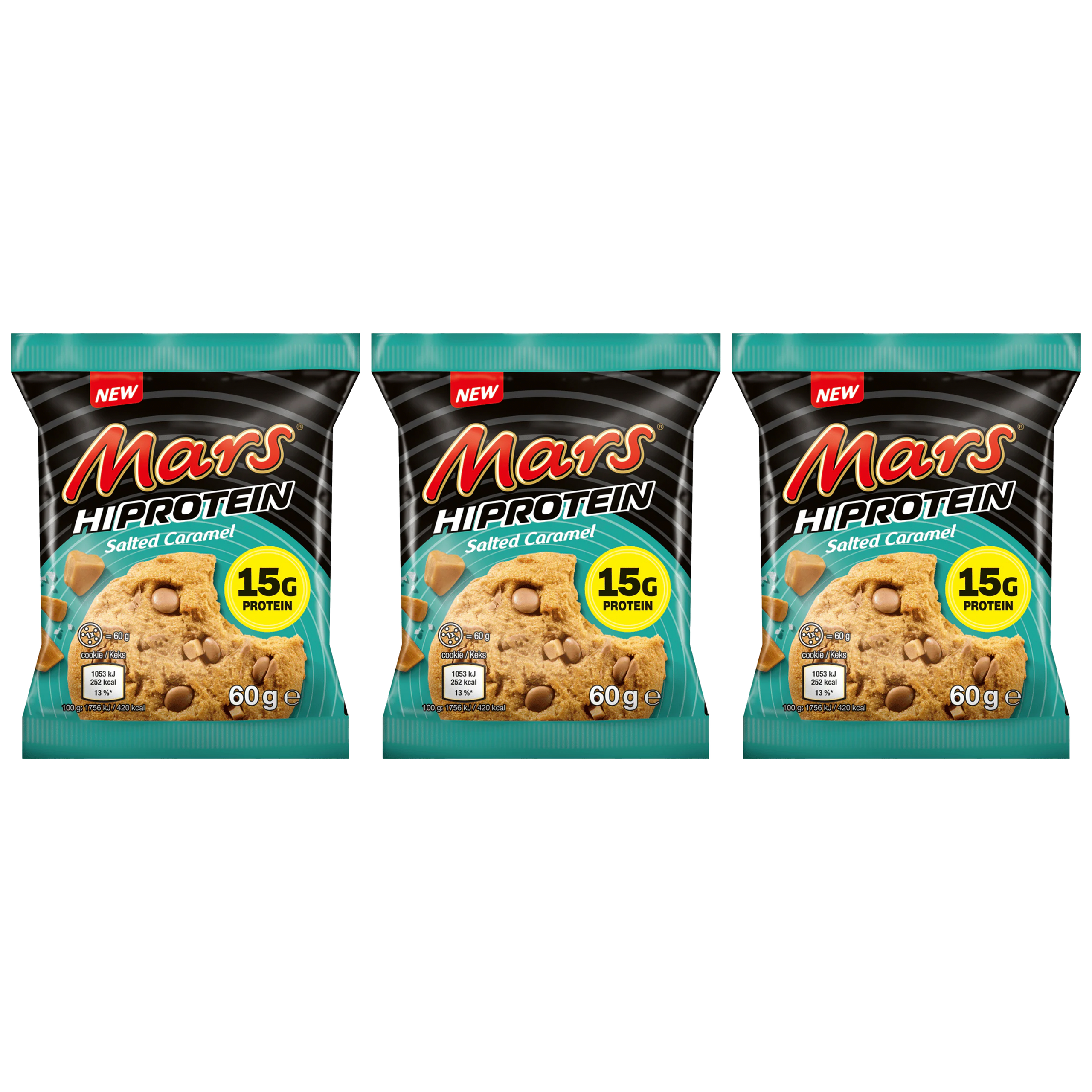 MARS HIProtein Cookie - 3x 60g