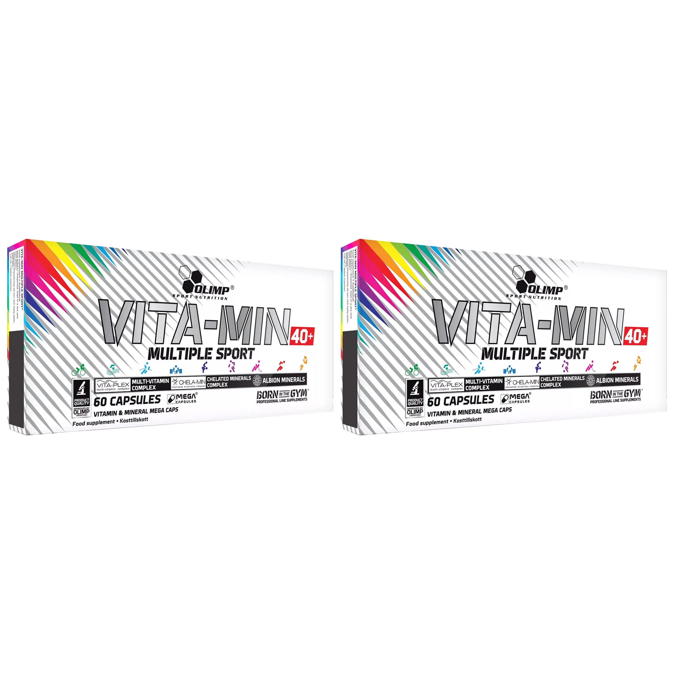 OLIMP Vita-Min 40+ Multiple Sport - 2x 60caps.