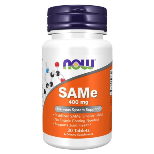 NOW - SAMe S-adenozylo L-metionina - 400mg - 2x 30tabs.