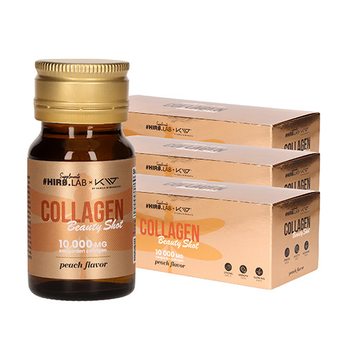 HIRO.LAB x Kamila Wybrańczyk Collagen Shot - 30x 30ml - Peach