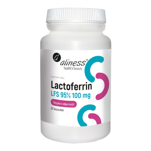 ALINESS - Lactoferrin LFS95% 100mg - 2x 30caps.