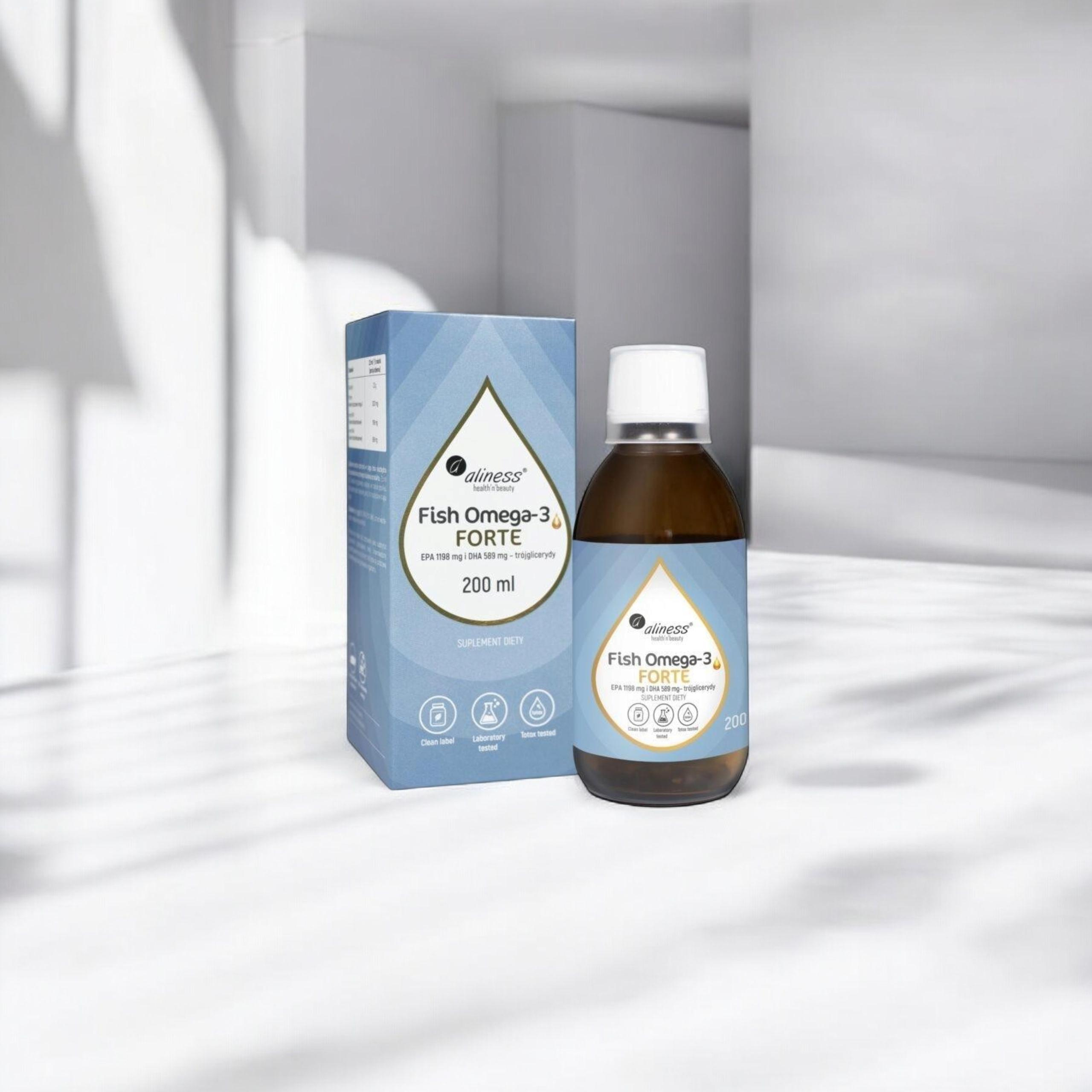ALINESS - Fish Omega 3 Forte EPA 500mg DHA 250mg - 200ml
