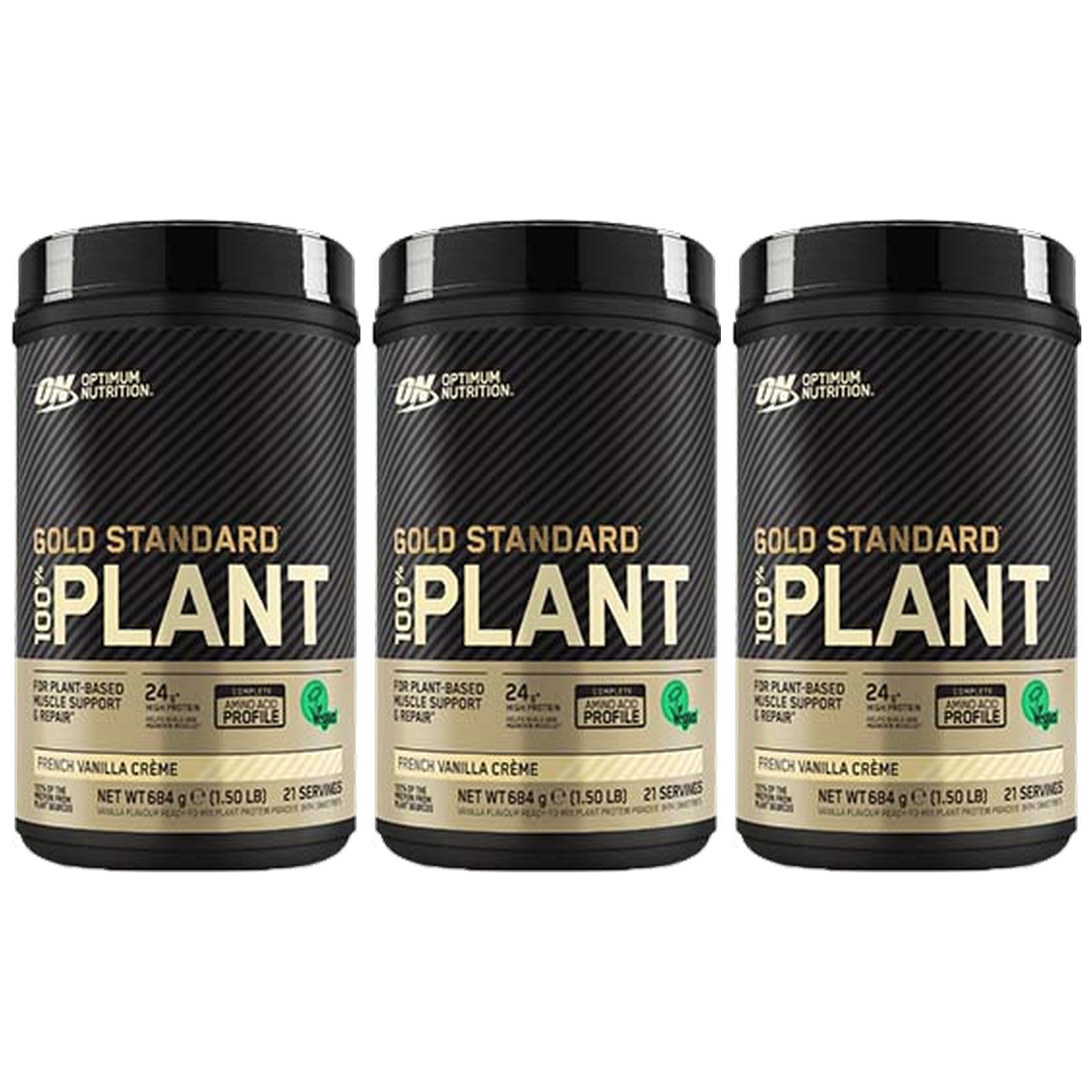 OPTIMUM NUTRITION Gold Standard 100% Plant - 3x 684g