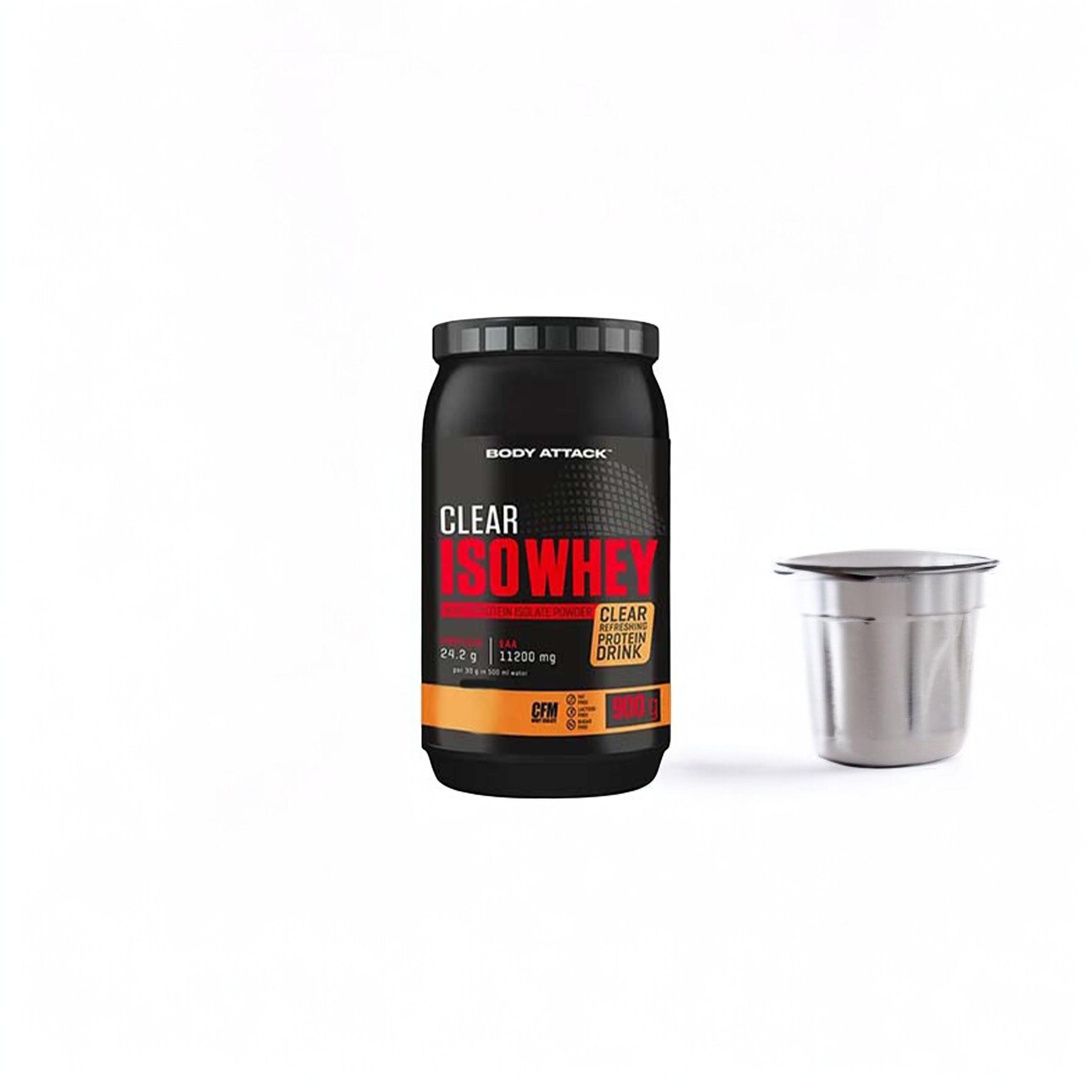 BODY ATTACK Clear Iso Whey - 3x 900g
