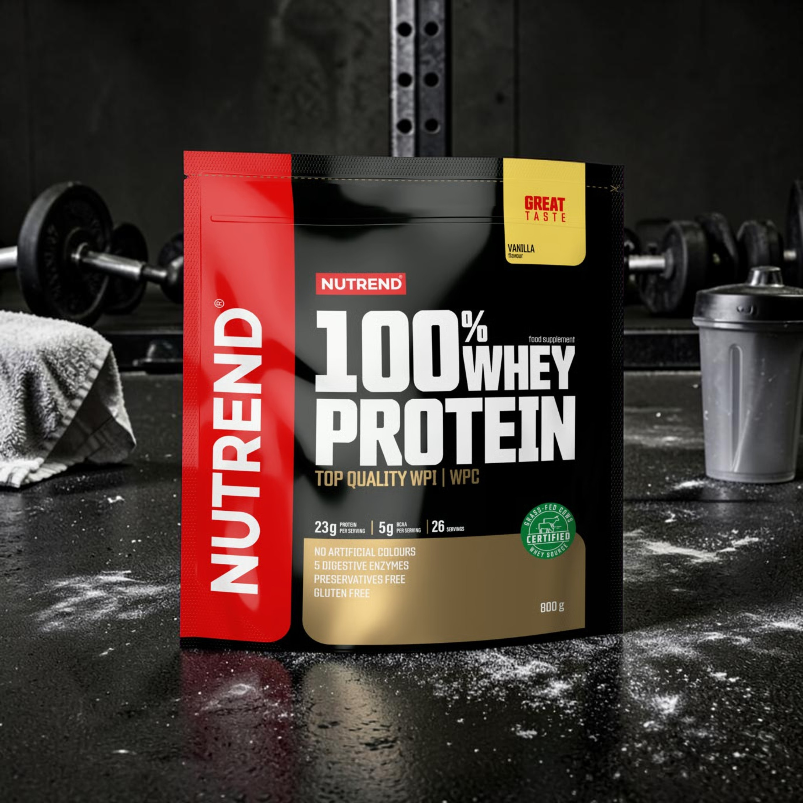 NUTREND - 100% Whey Protein - 2x 800g