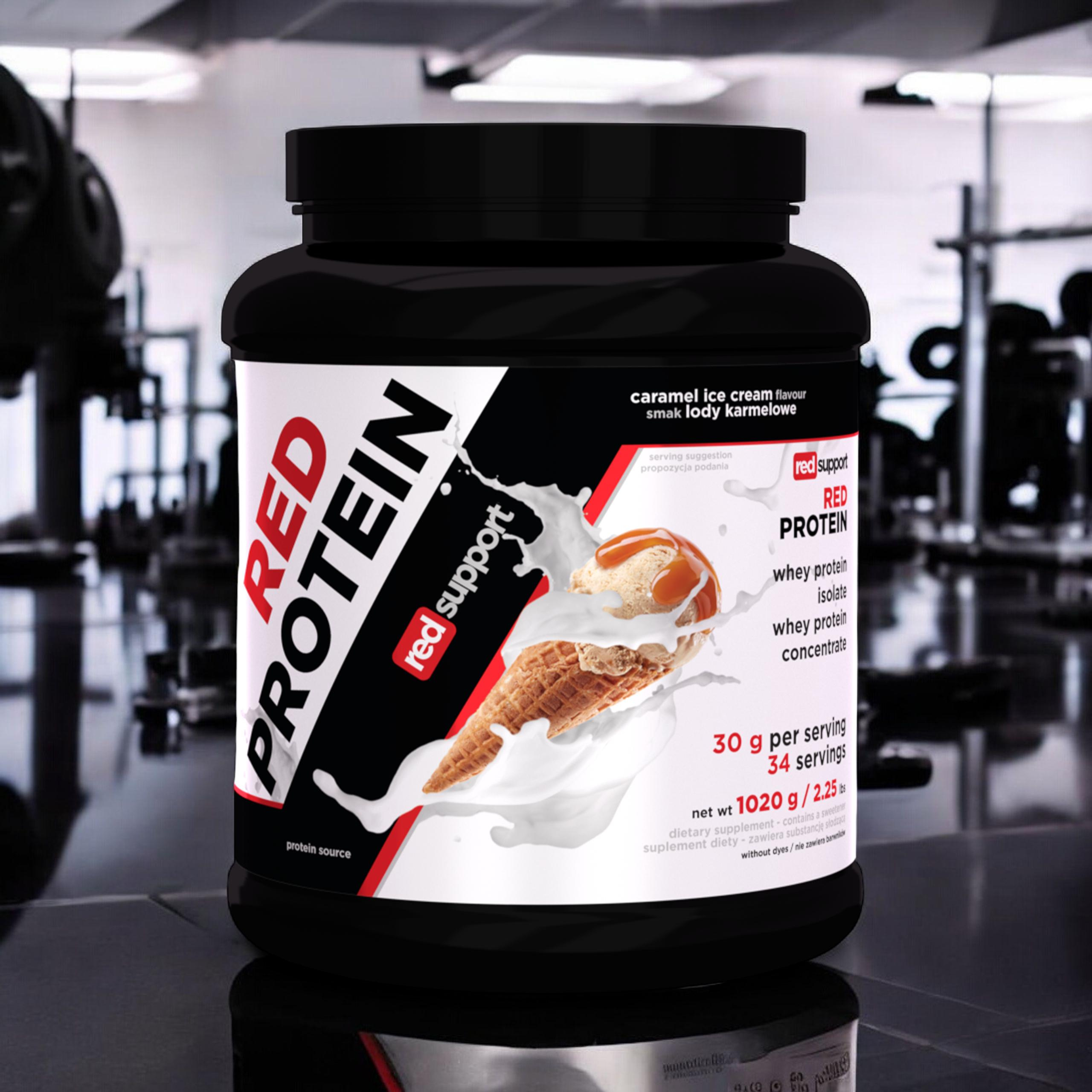 RED SUPPORT Red Protein - 1020g - WYPRZEDAŻ- 31-07