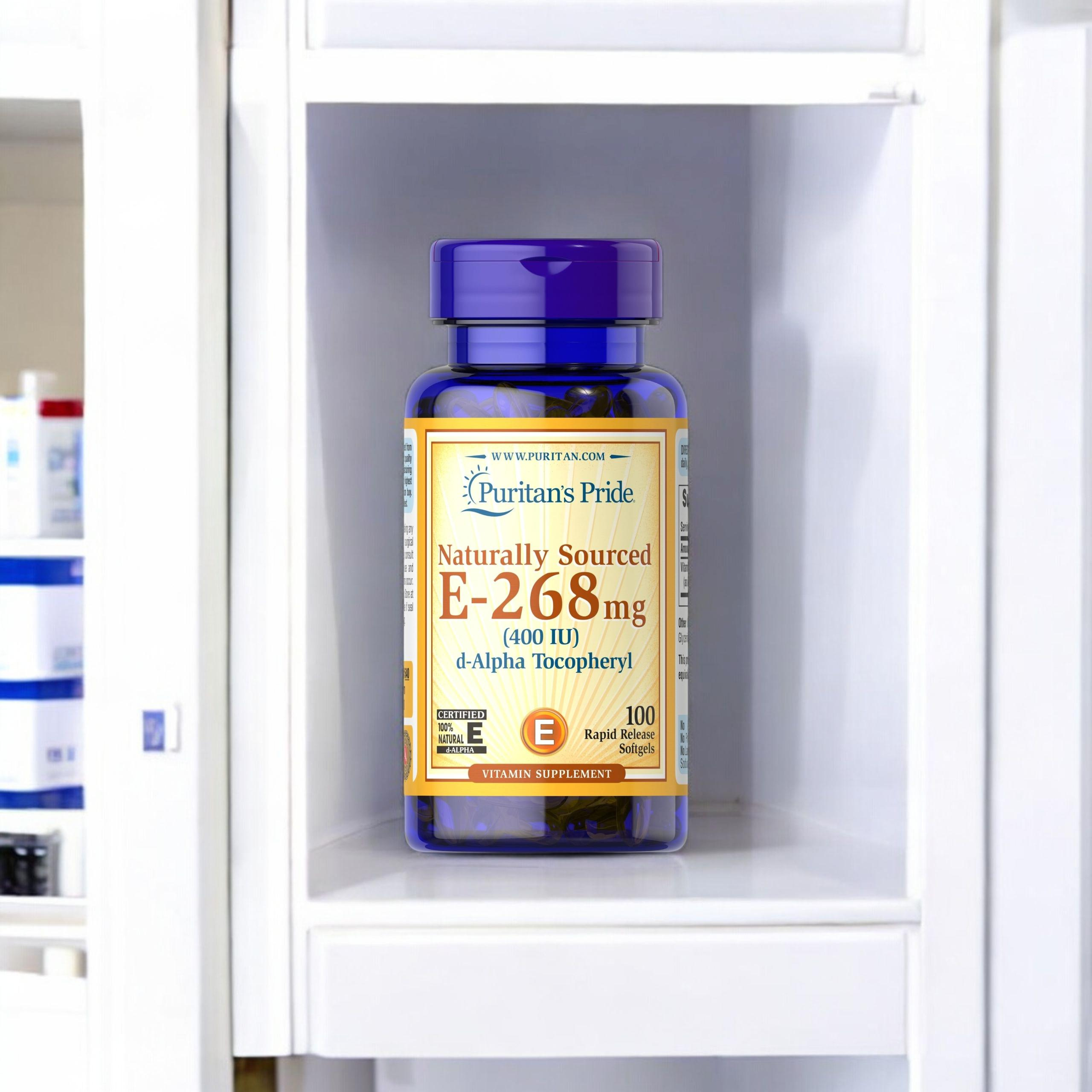 PURITAN'S PRIDE - Vitamin E Natural Sourced - 400 IU - 100softgels