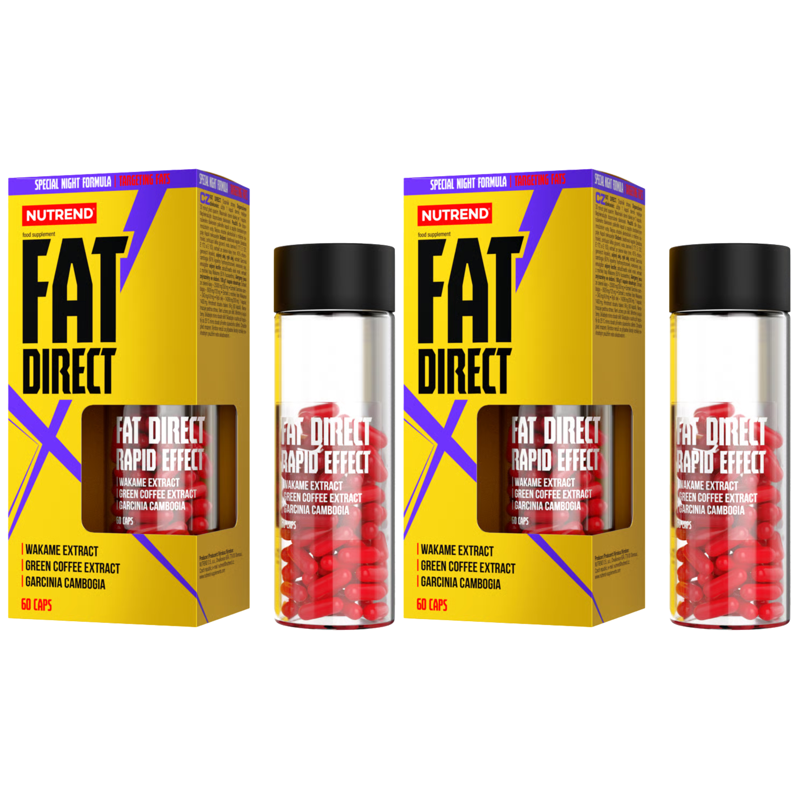 NUTREND Fat Direct - 2x 60caps