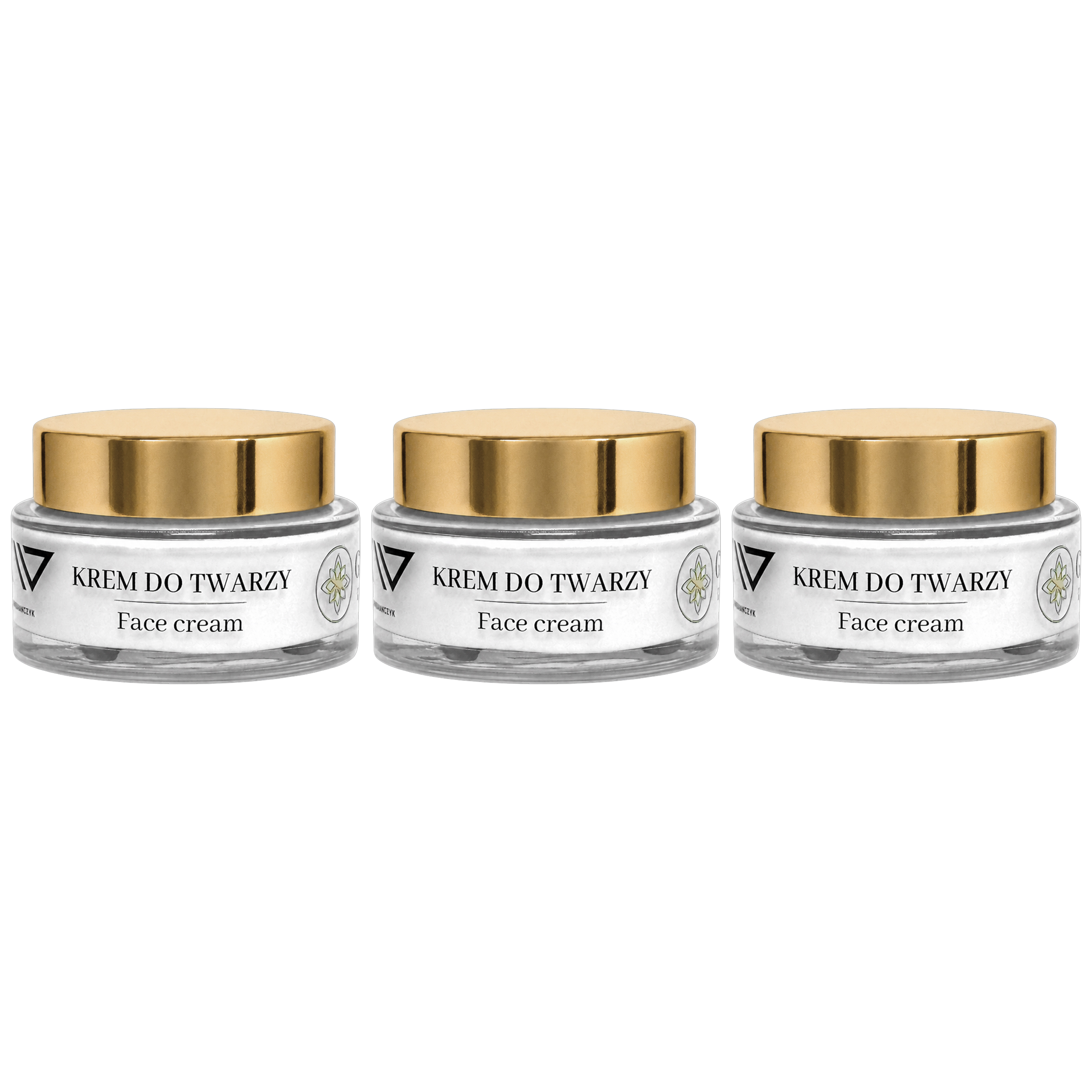 KAMILA WYBRAŃCZYK - Krem do Twarzy Glow - 3x 50ml