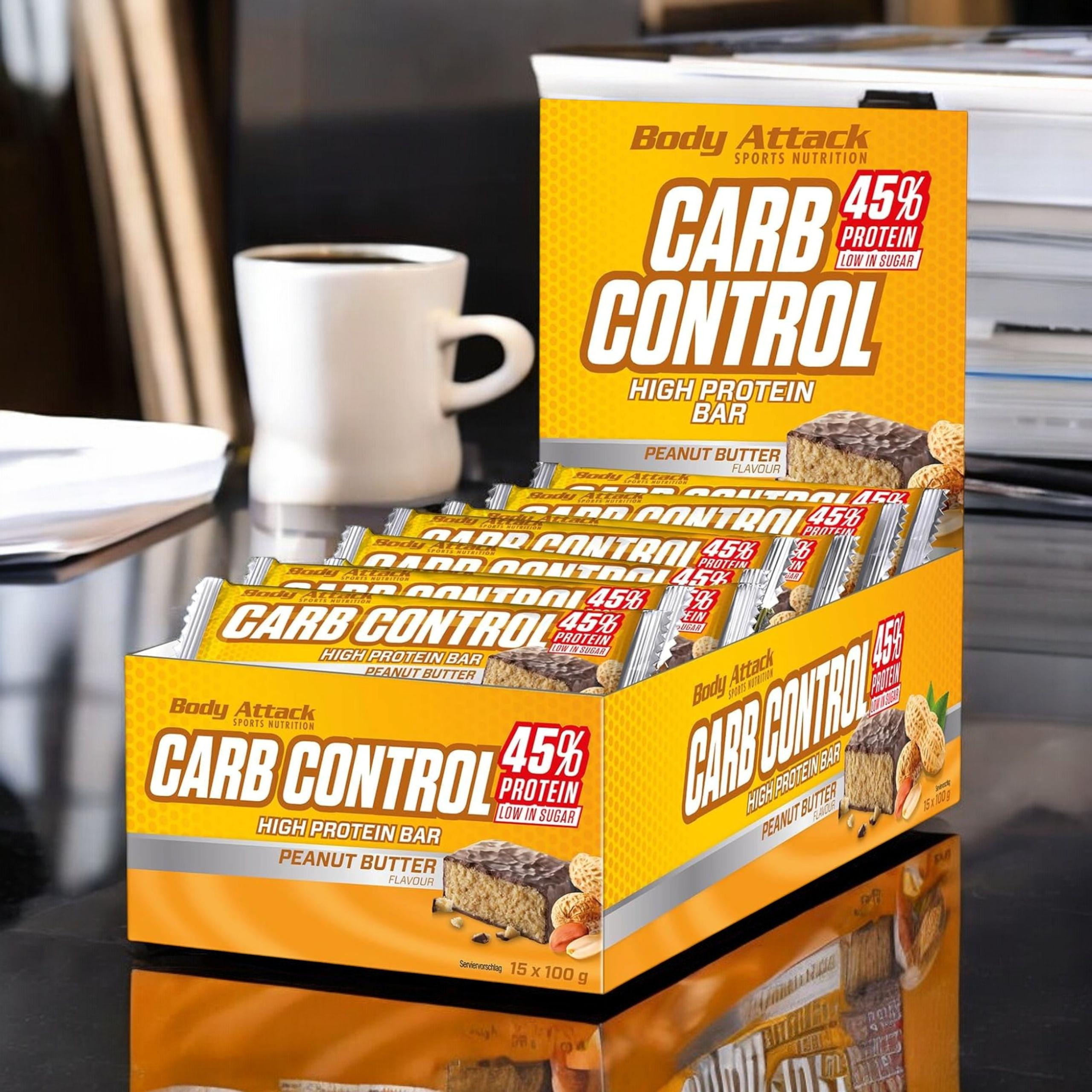 BODY ATTACK - Baton Carb Control - 15x 2x 100g