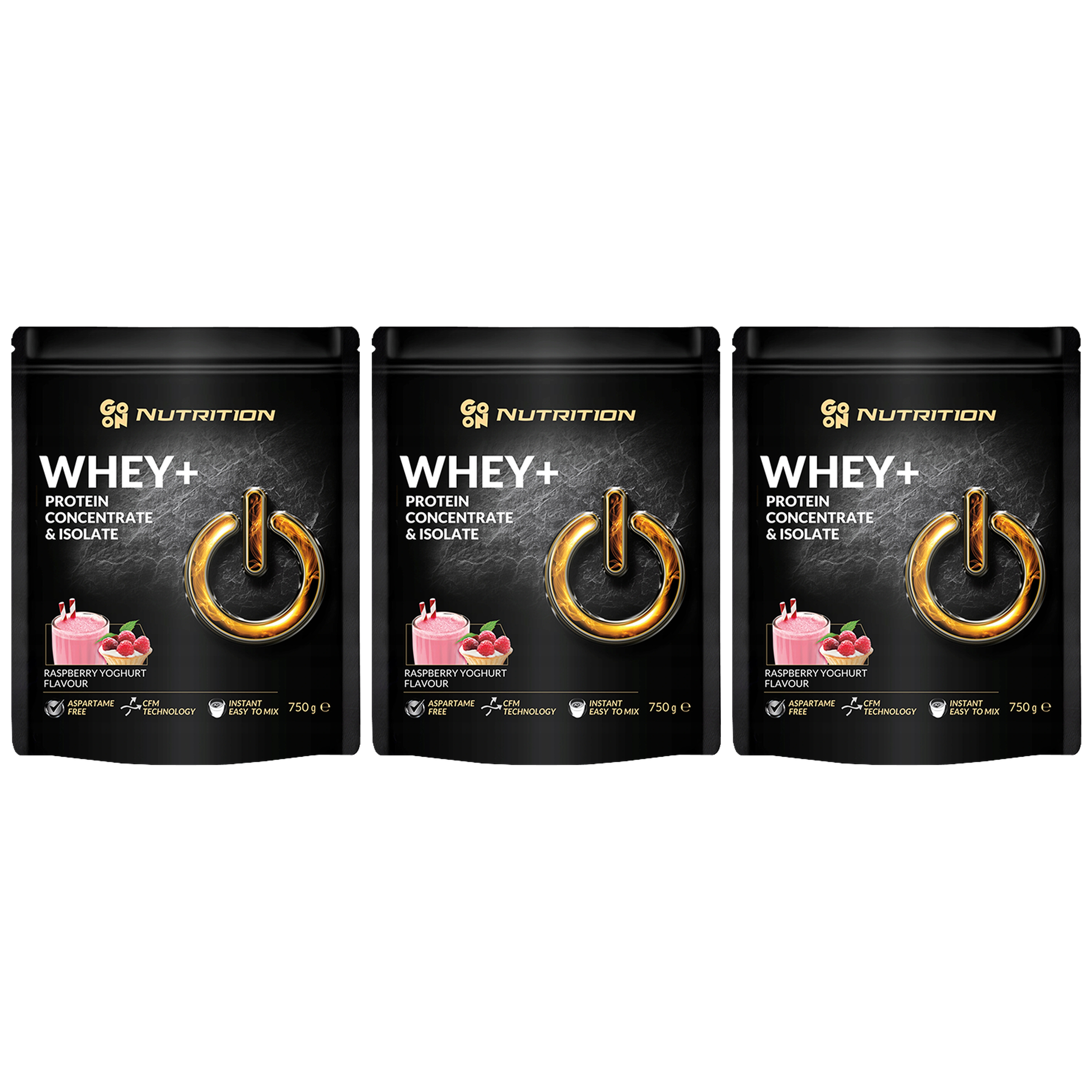 GO ON NUTRITION Whey - 3x 750g