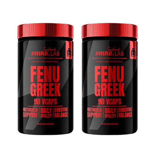 HIRO.LAB Fenugreek (Kozieradka) 400mg - 90vcaps x2