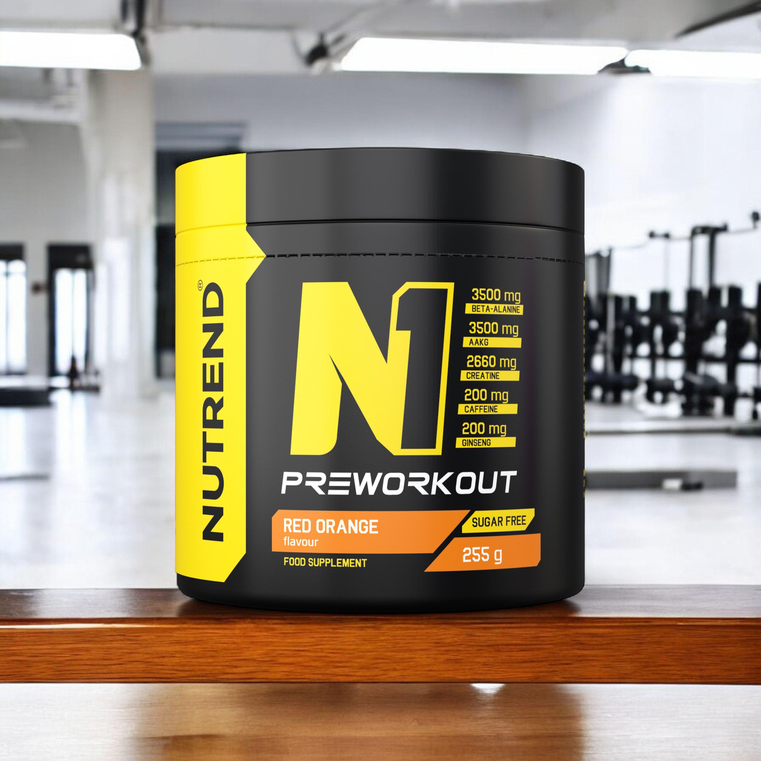 NUTREND N1 Pre Workout - 3x 255g