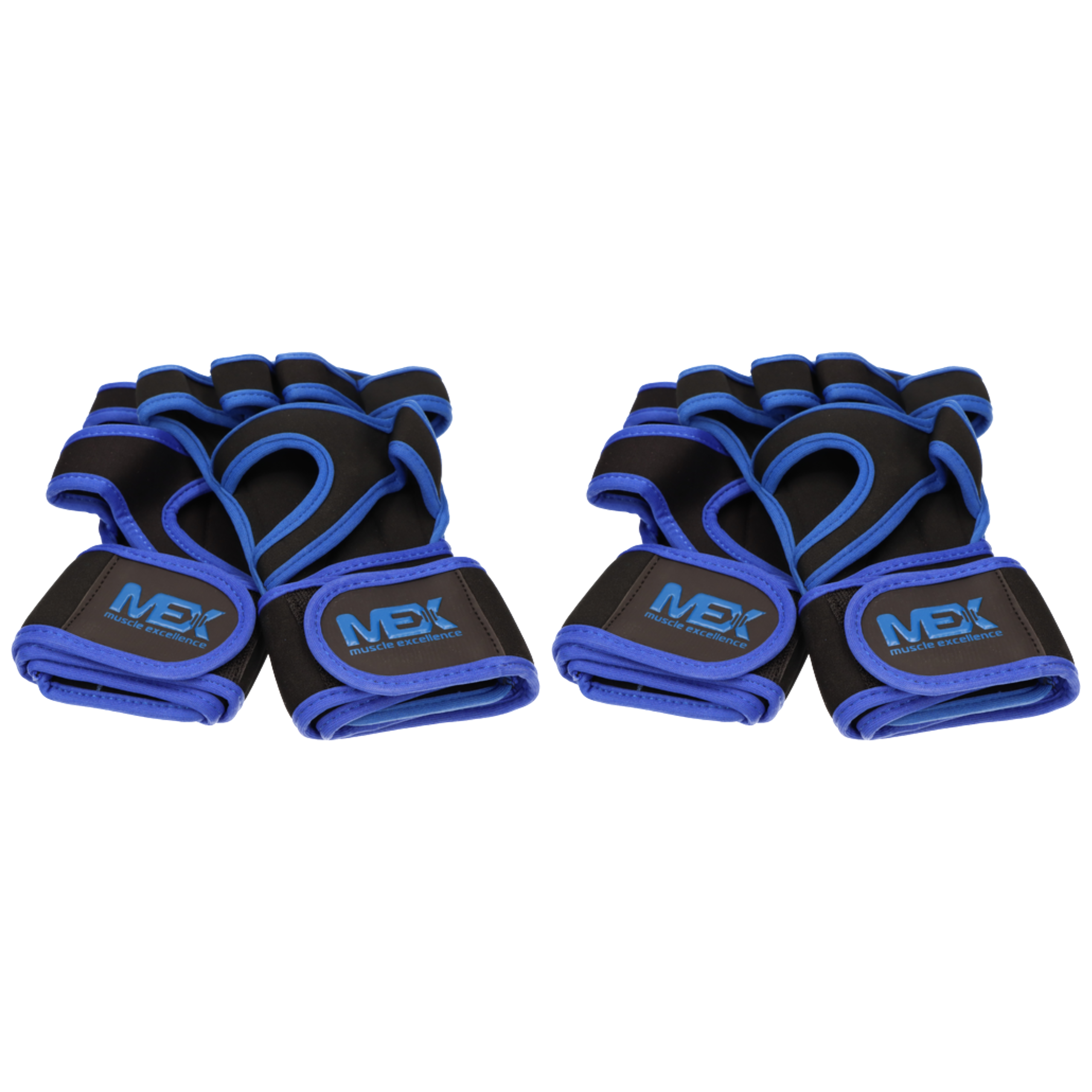MEX NUTRITION - 2x V-Fit Blue Gloves