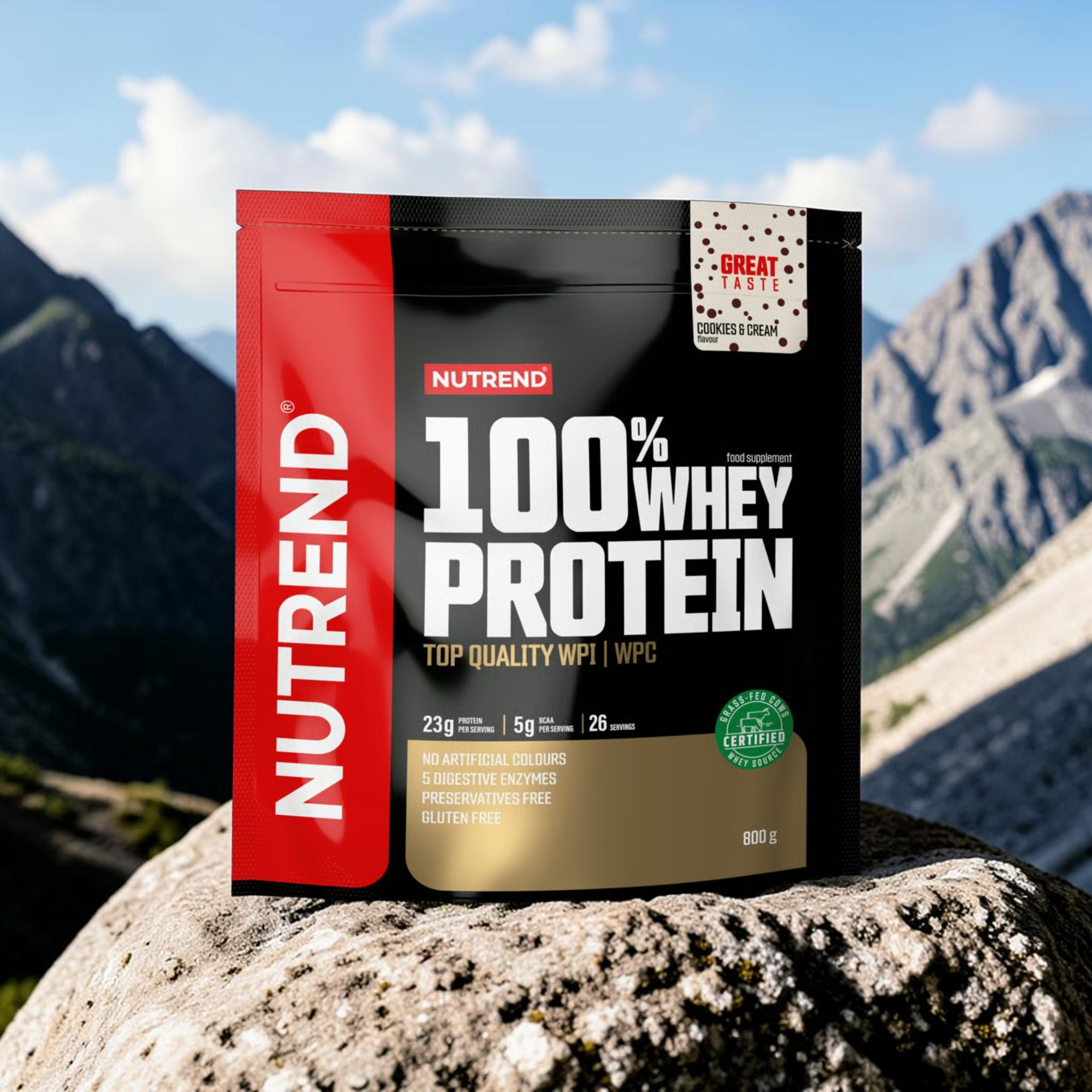 NUTREND - 100% Whey Protein - 800g