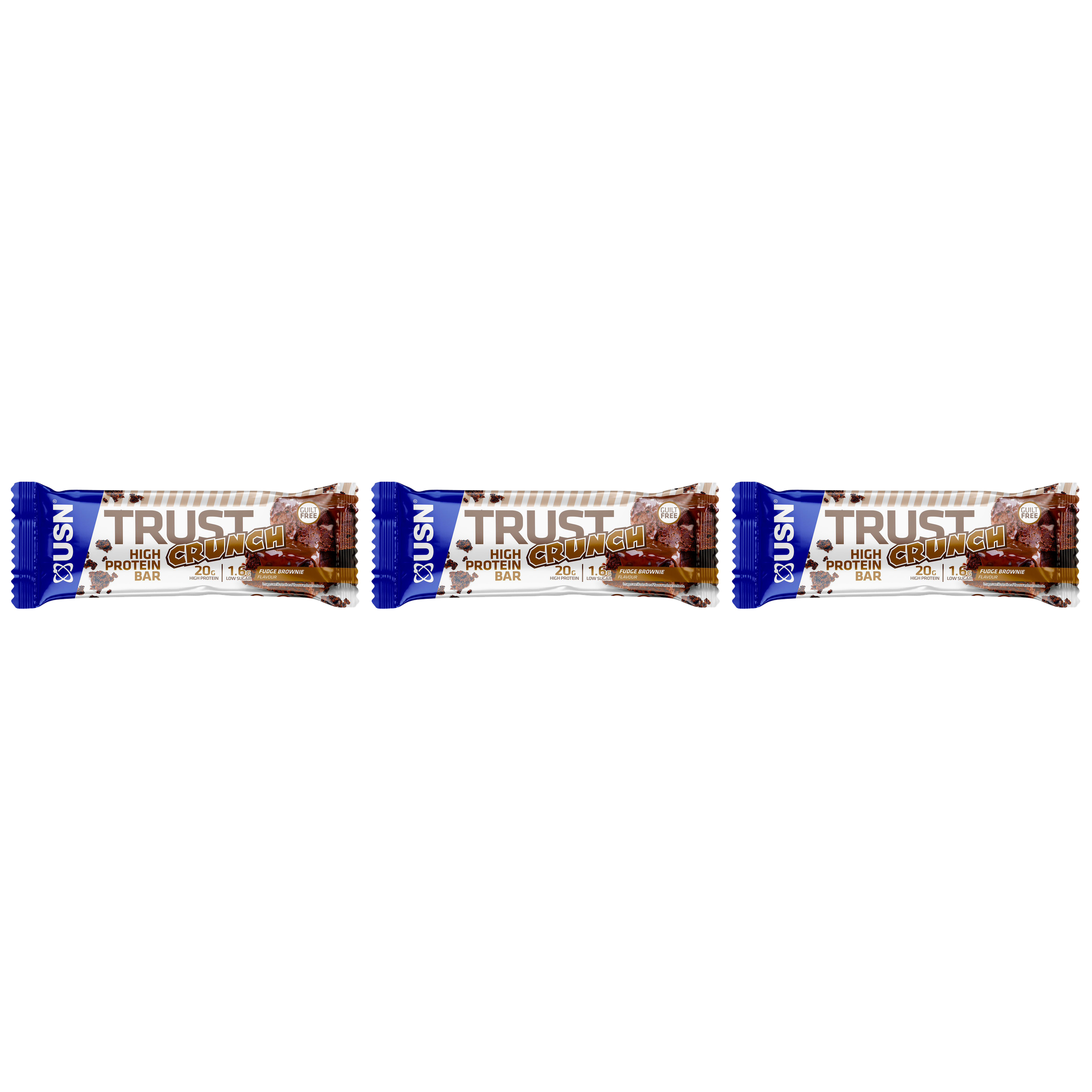 Ultimate Sports Nutrition USN Trust Crunch - 3x 60g