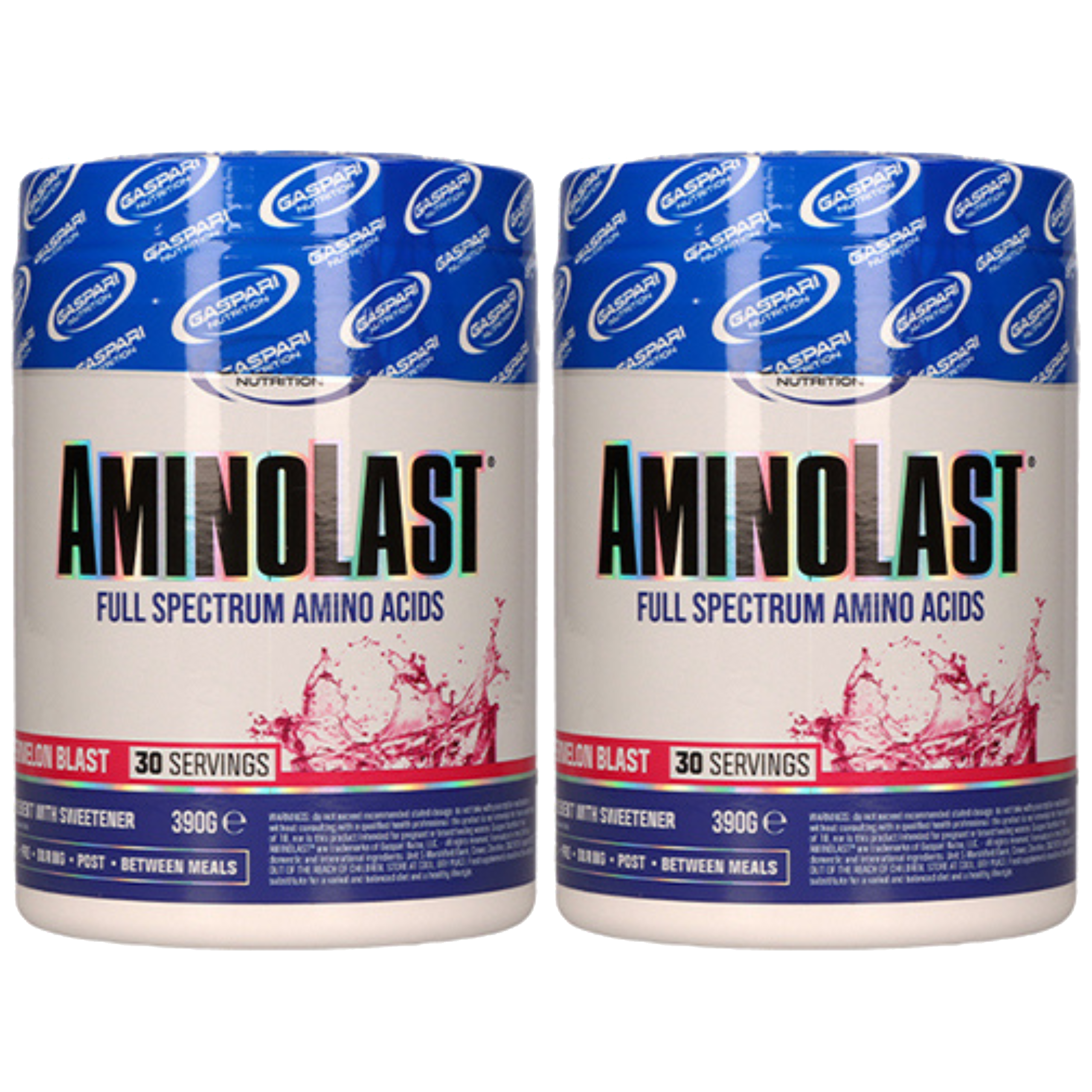 GASPARI NUTRITION - Aminolast - 2x 390g - Watermelon Blast