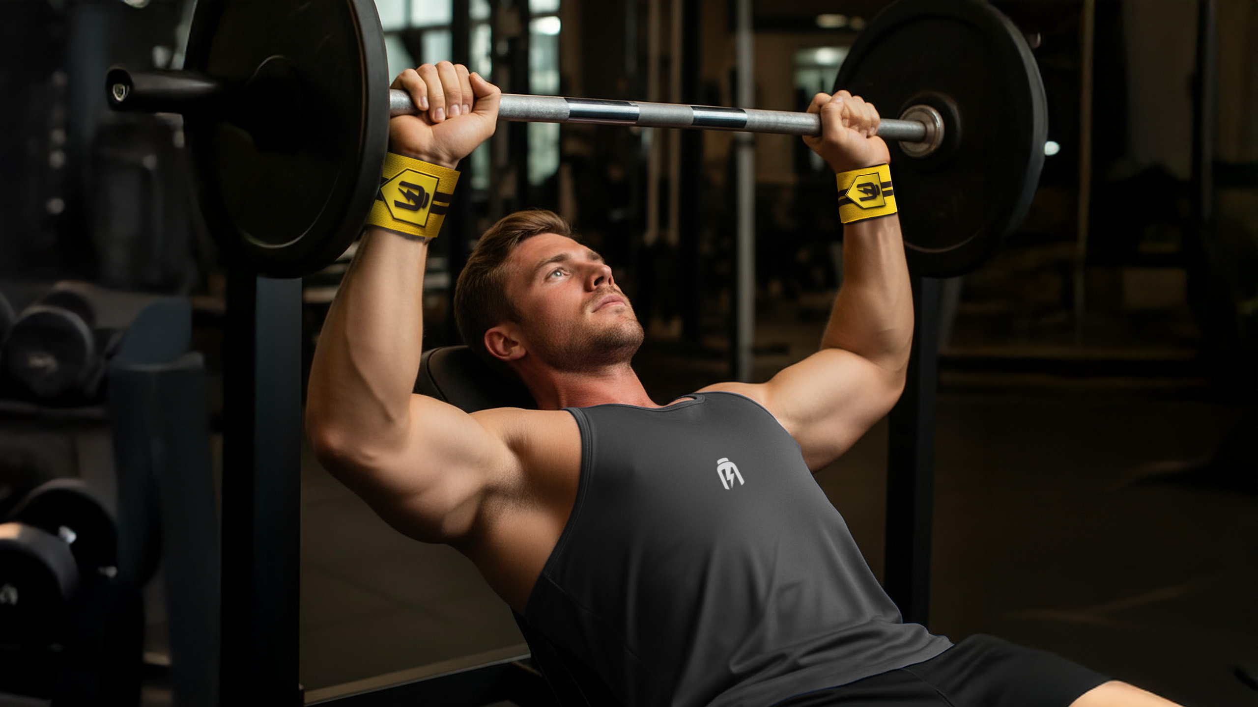 HIRO.LAB Wrist Wrap - Rubber Logo New - Yellow - Opaski usztywniające na nadgarstki pol_pl_HIRO-LAB-Wrist-Wrap-Rubber-Logo-New-Yellow-Opaski-usztywniajace-na-nadgarstki-43027_4