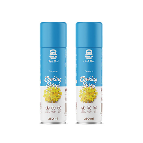 Cheat Meal Nutrition Cooking Spray Canola - Spray do smażenia rzepakowy - 2x 250ml
