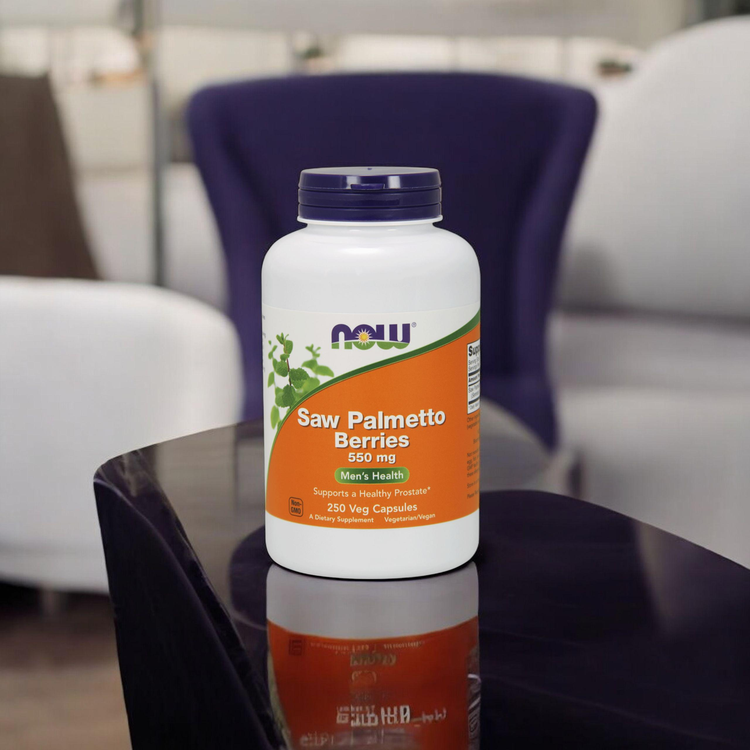 NOW SAW Palmetto Berries - 250vegcaps. - WYPRZEDAŻ - 30-06