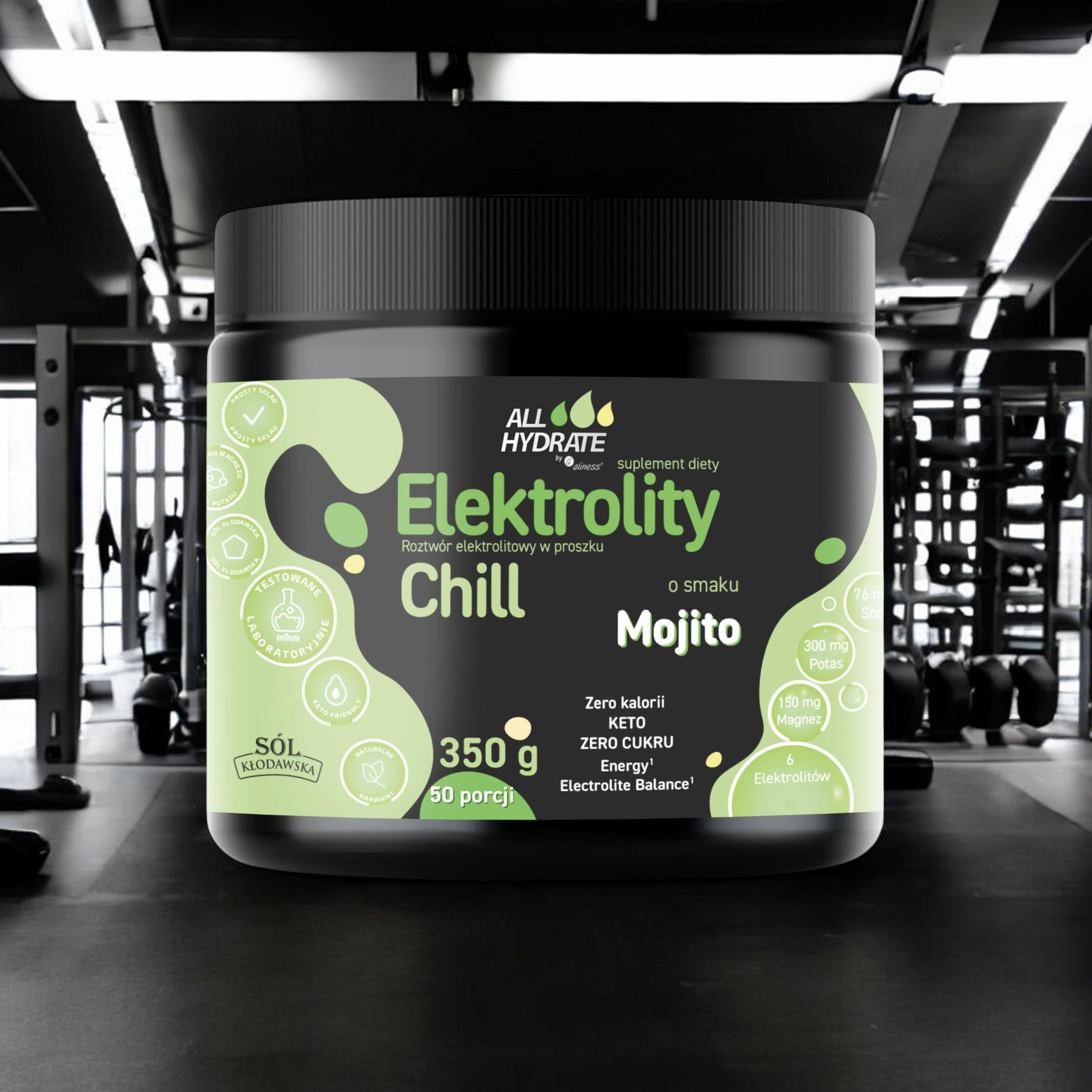 ALINESS - All Hydrate Elektolity Chill - 350g - Mojito