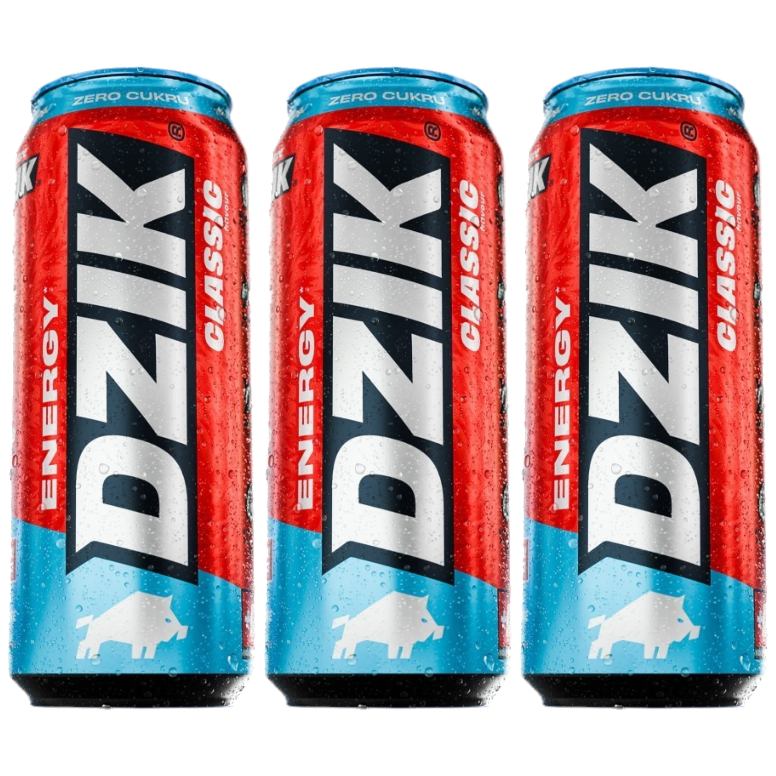 DZIK - Energy - 3x 500ml