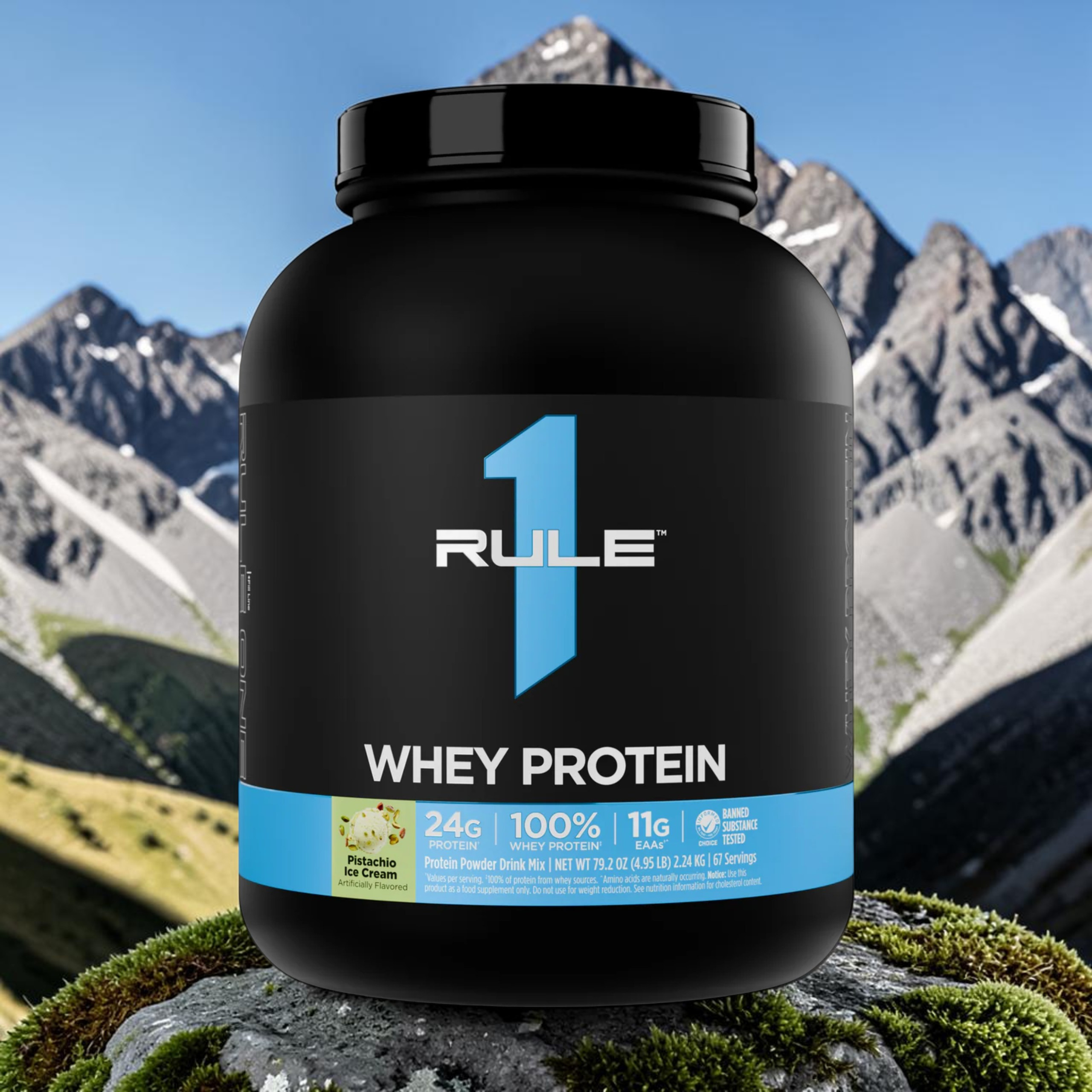 RULE1 - R1 Whey Protein - 2x 2240g