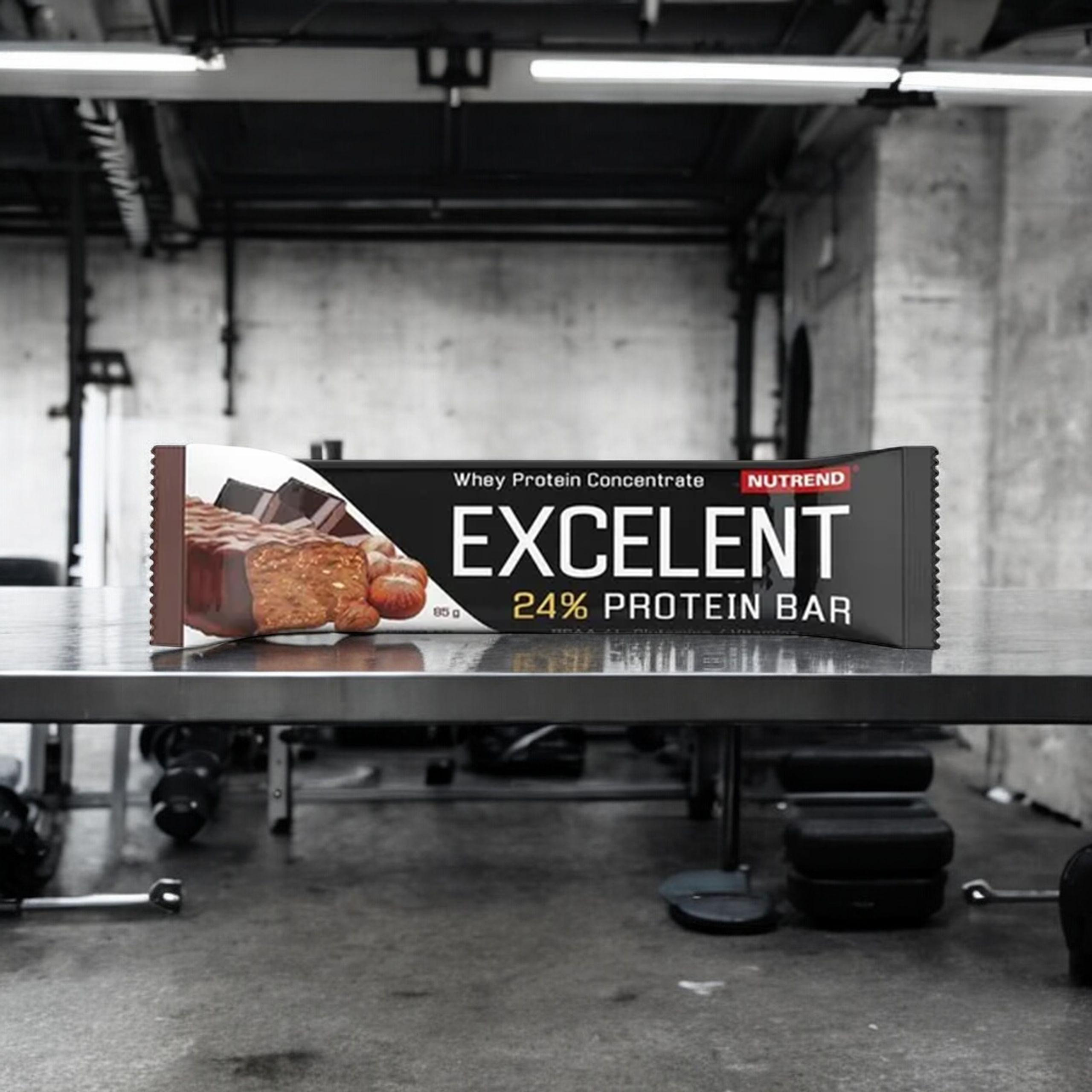 NUTREND Excelent Protein Bar - 3x 85g - Baton Białkowy