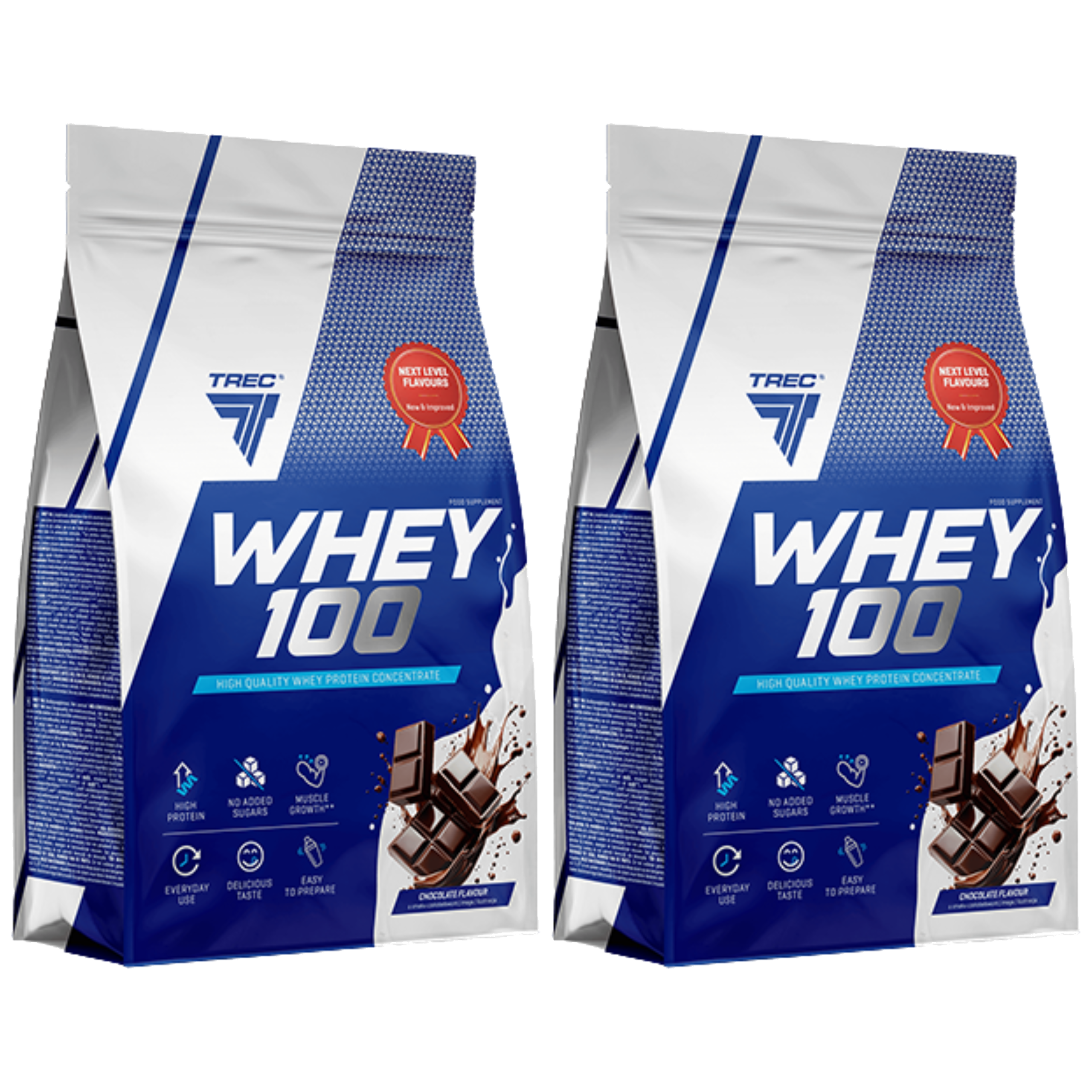 TREC Whey 100 - 2x 900g