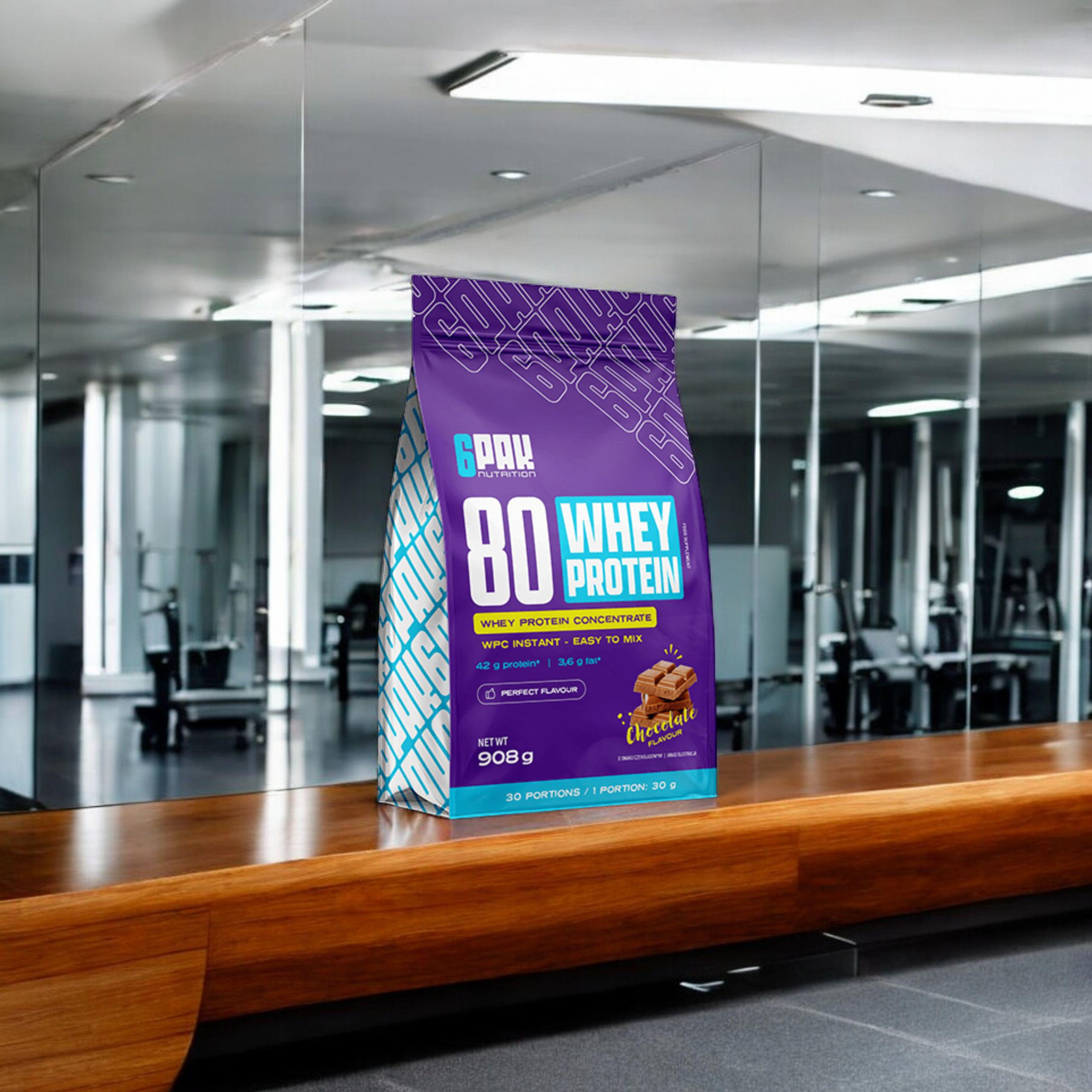 6PAK 80 Whey Protein - 3x 908g