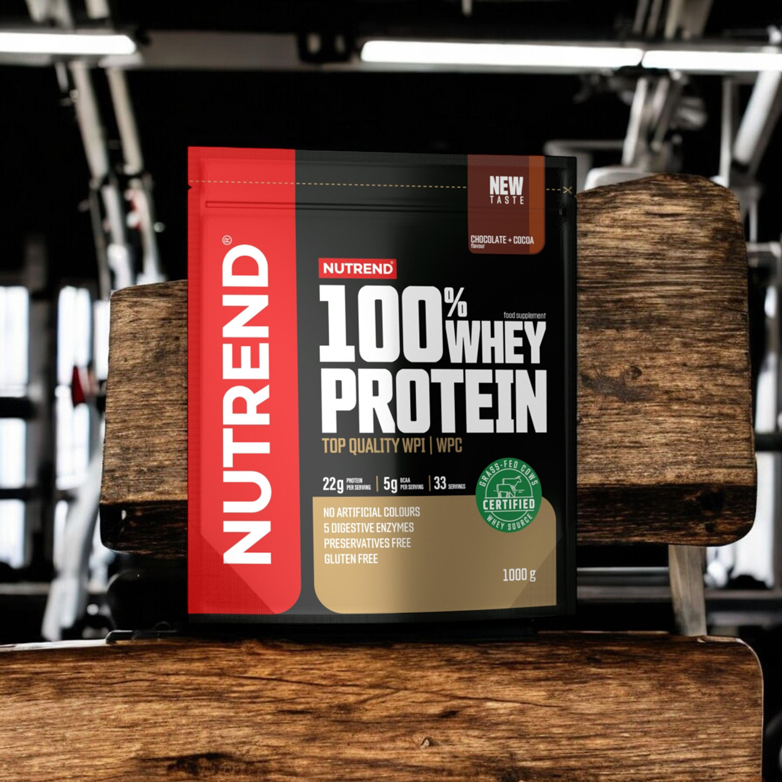 NUTREND 100% Whey Protein - 2x 1000g