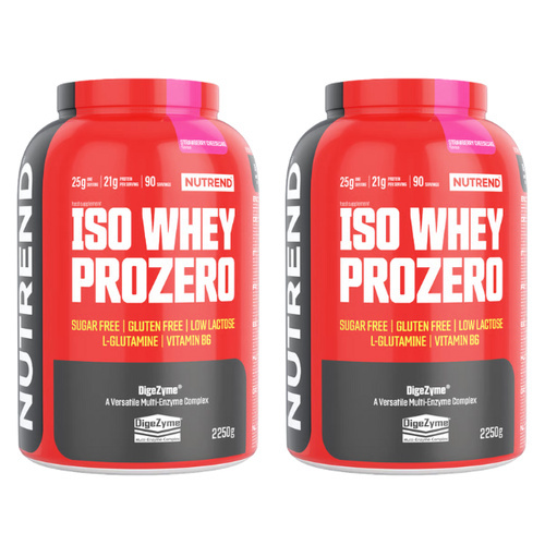 NUTREND Iso Whey Pro Zero - 2x 2250g