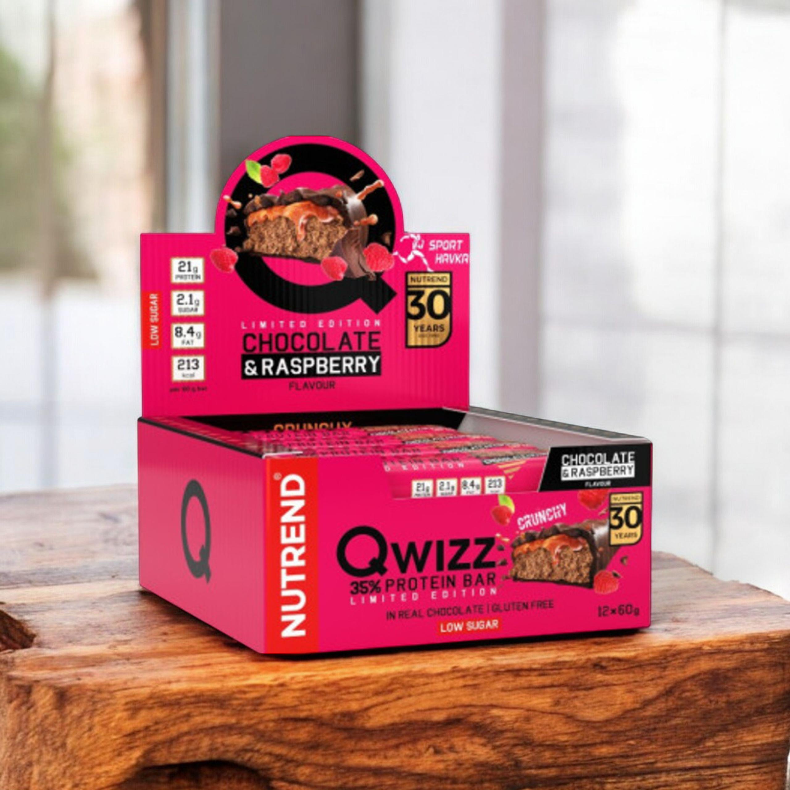 NUTREND - Baton QWIZZ Protein Bar - 24x 60g