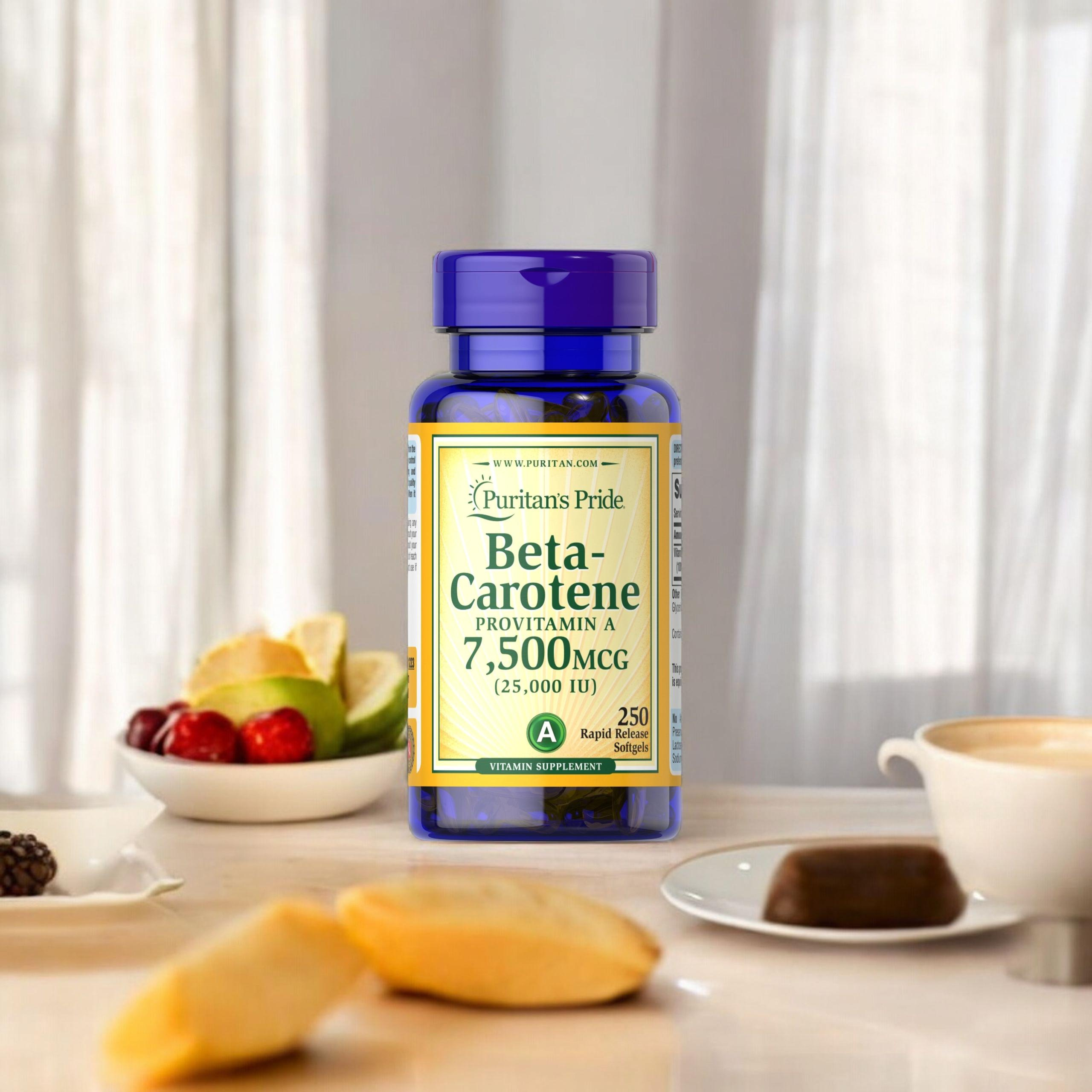 PURITAN'S PRIDE - Beta - Carotene 25000 IU - 250softgels