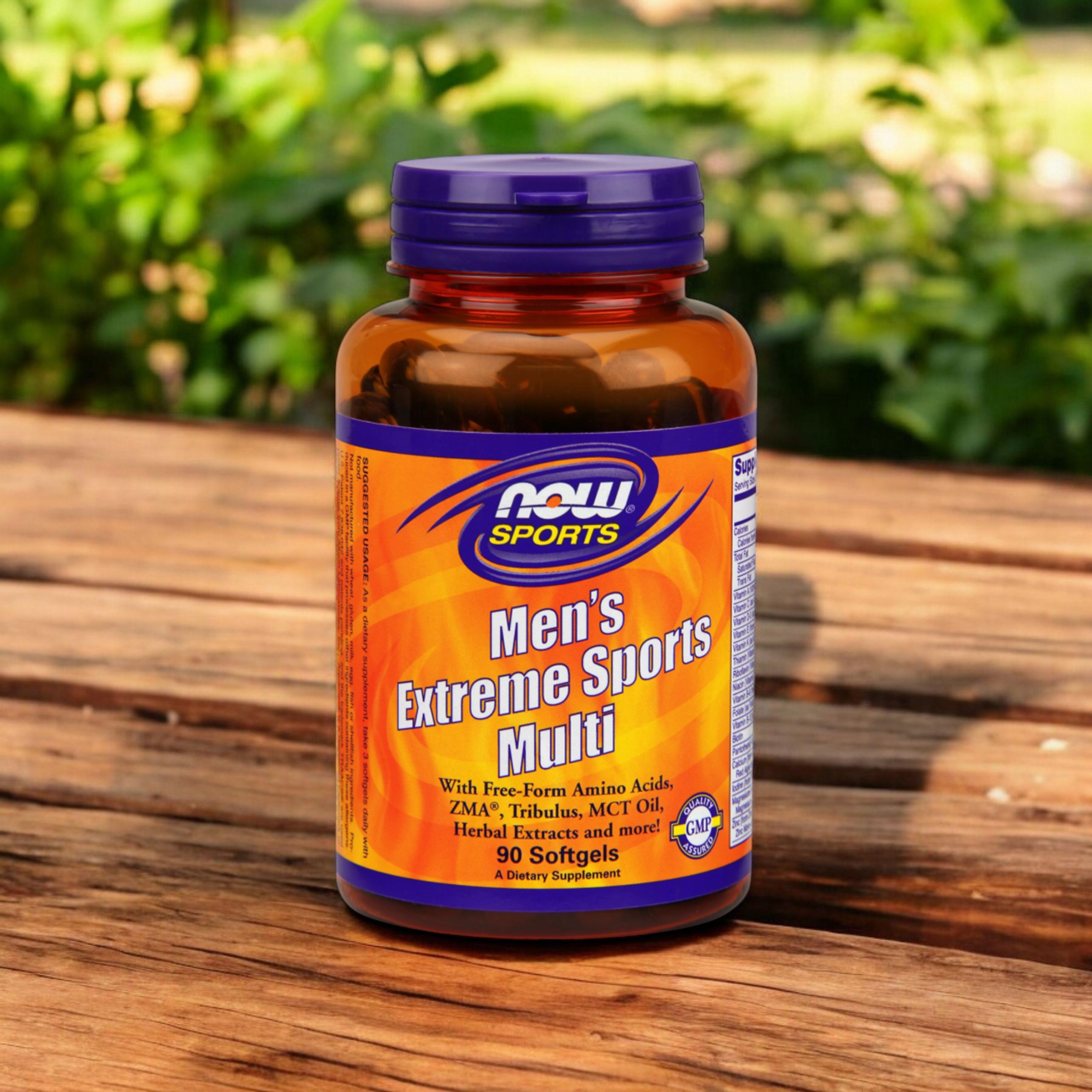 NOW Men's Extreme Sports MultiVitamin - 2x 90softgels