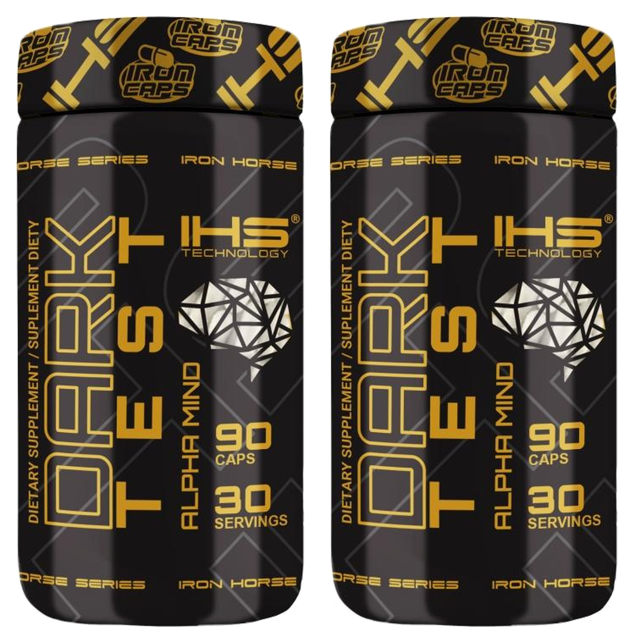 IRON HORSE - Alpha Mind - 2x 90caps.
