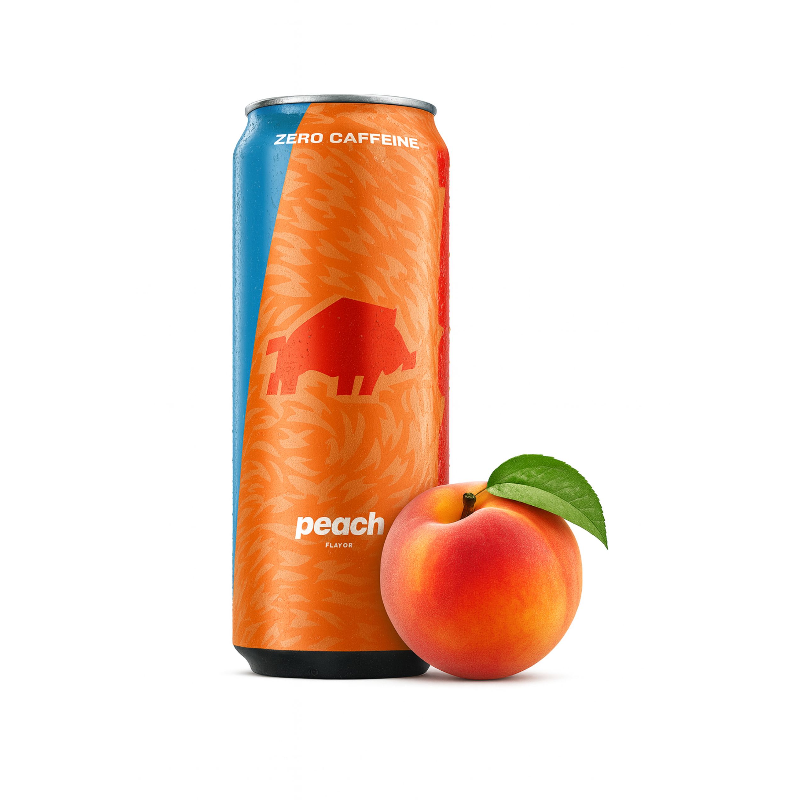 DZIK - Dzik Energy Zero - 3x 500ml - Peach