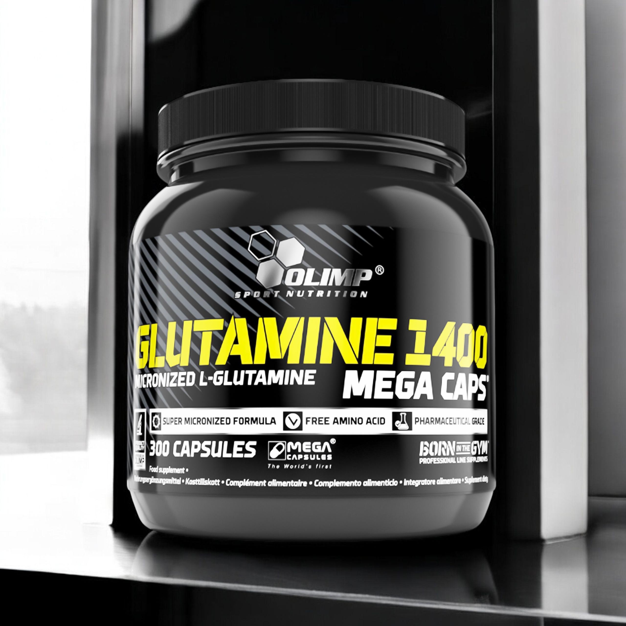 OLIMP L-Glutamine 1400 MC - 2x 300caps