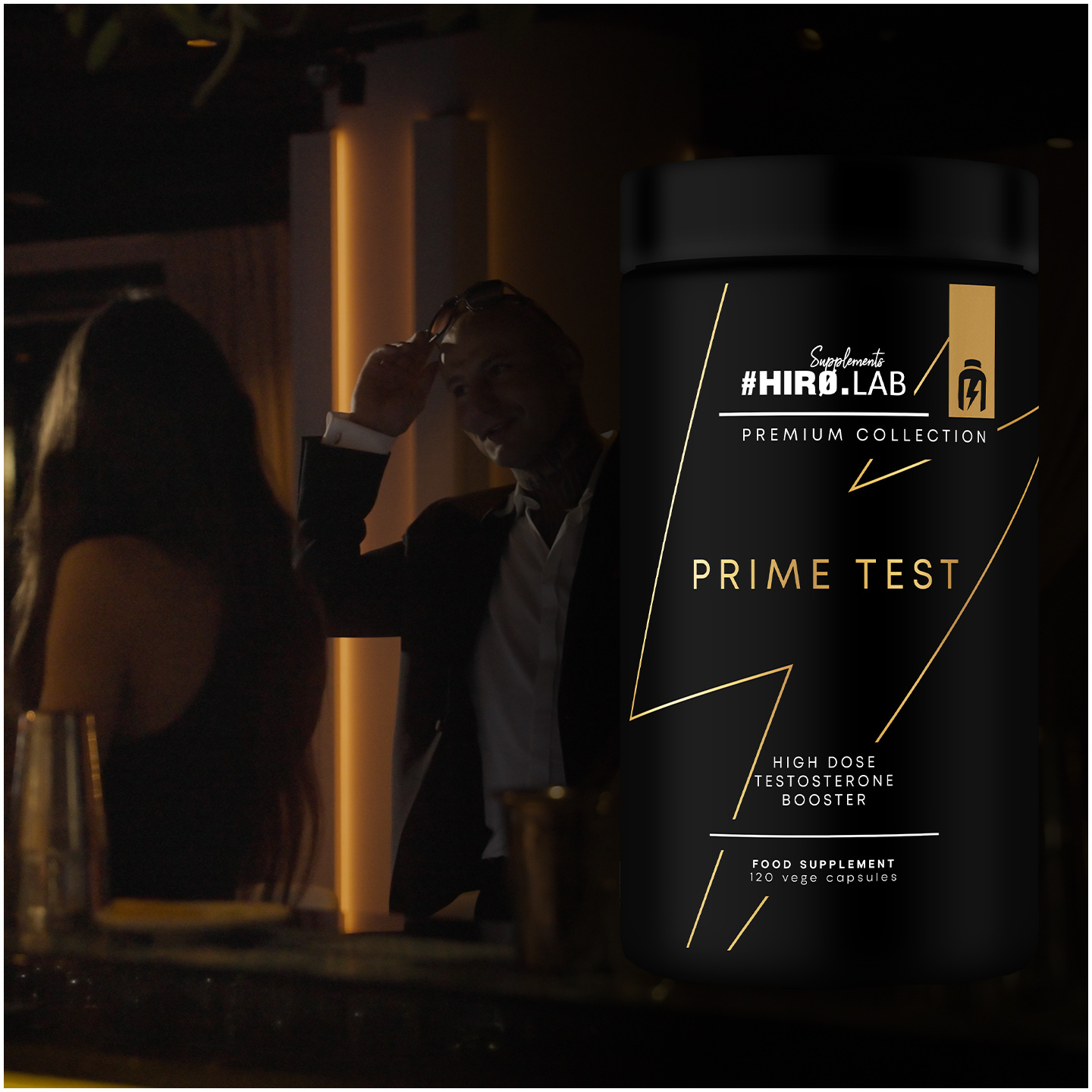 Zestaw HIRO.LAB Prime Test - 120vcaps. + Magnet - 90vcaps.