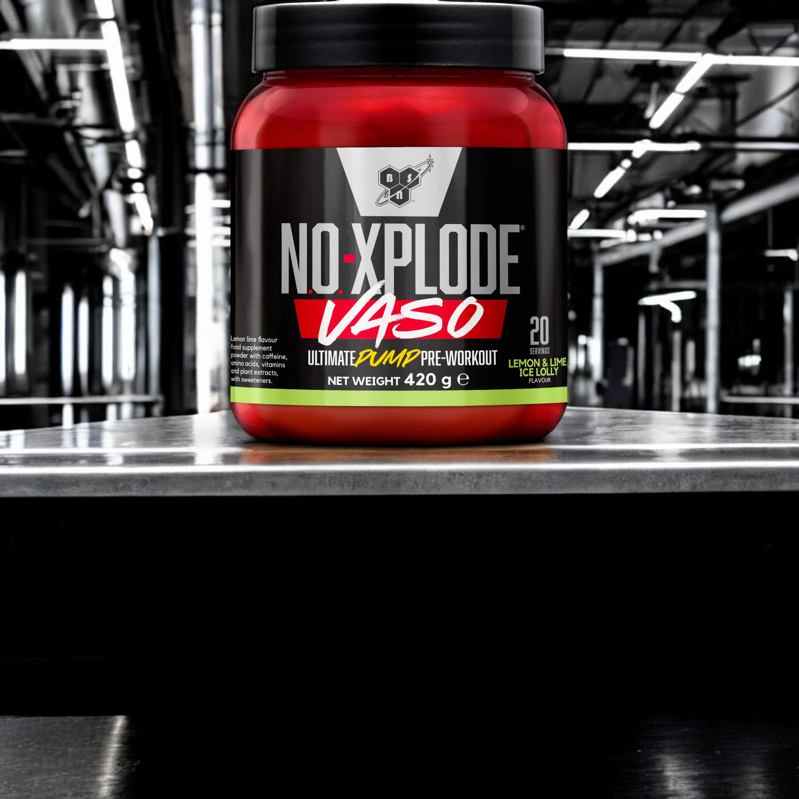 BSN N.O. Xplode Vaso - 3x 420g