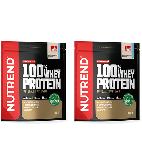 NUTREND 100% Whey Protein - 2x 1000g